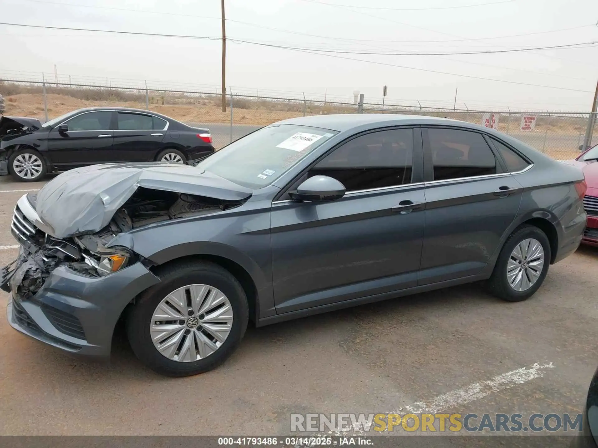 14 Photograph of a damaged car 3VWC57BU0KM074636 VOLKSWAGEN JETTA 2019