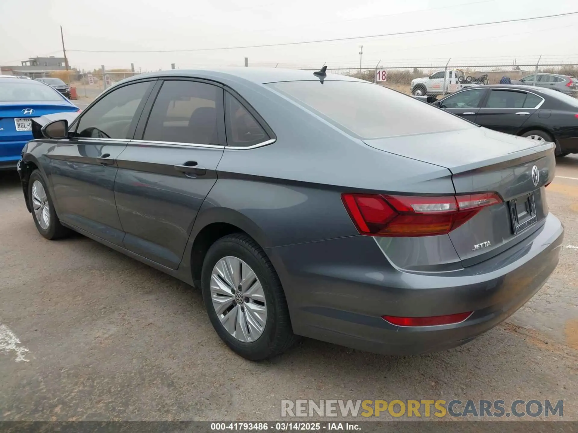 3 Photograph of a damaged car 3VWC57BU0KM074636 VOLKSWAGEN JETTA 2019