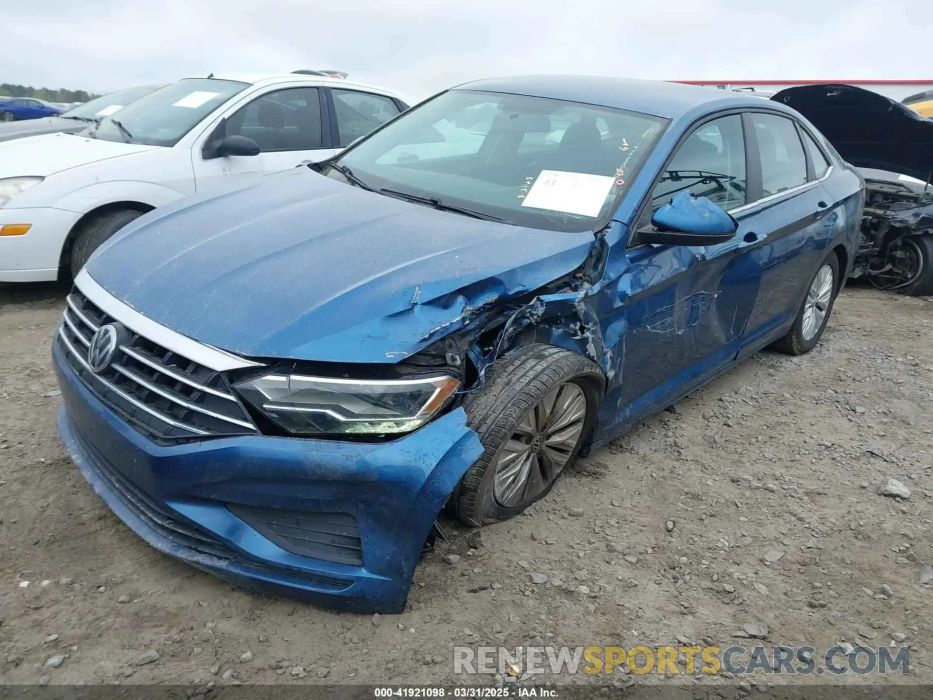 2 Photograph of a damaged car 3VWC57BU0KM093980 VOLKSWAGEN JETTA 2019