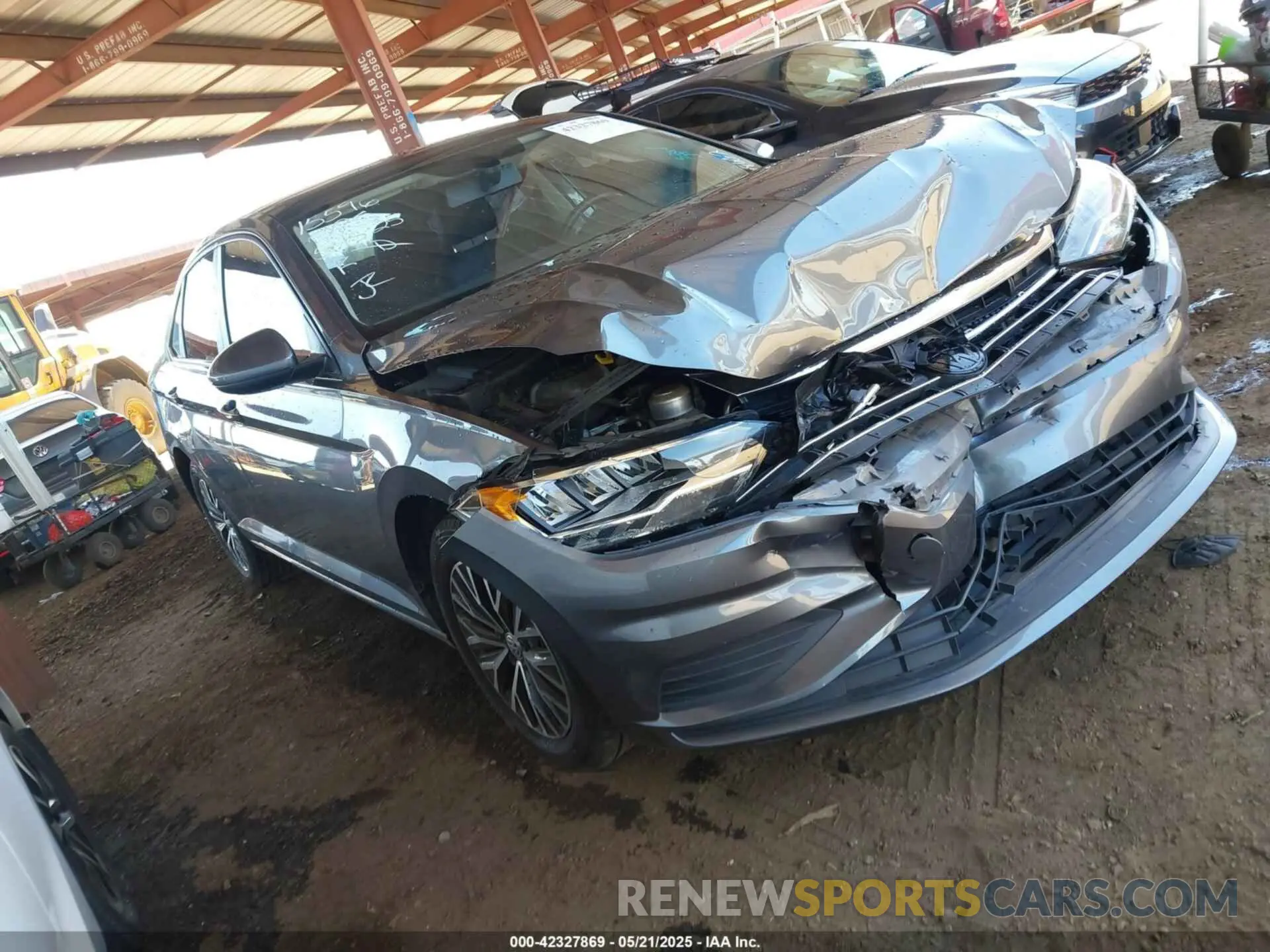 1 Photograph of a damaged car 3VWC57BU0KM102323 VOLKSWAGEN JETTA 2019