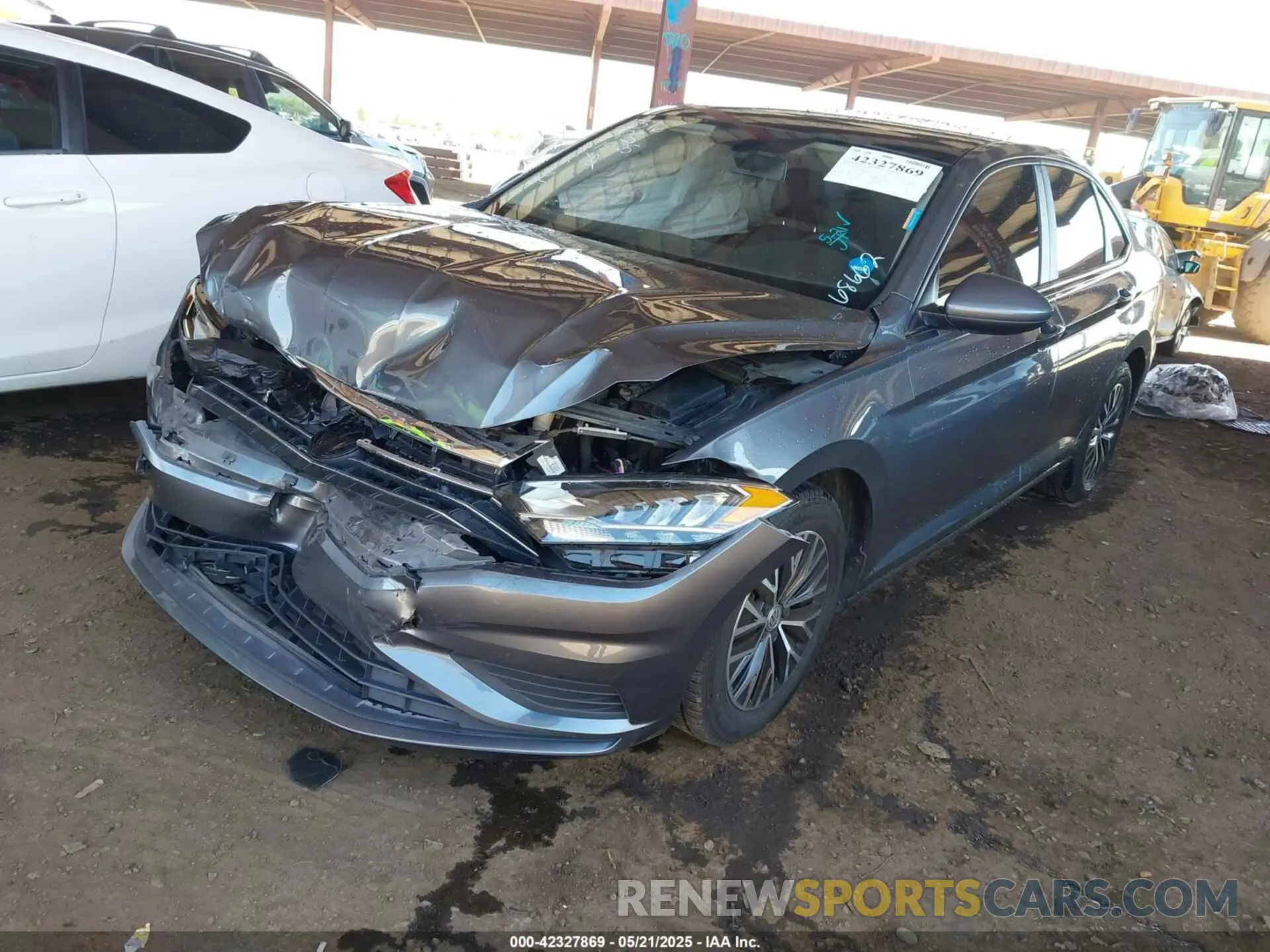 2 Photograph of a damaged car 3VWC57BU0KM102323 VOLKSWAGEN JETTA 2019