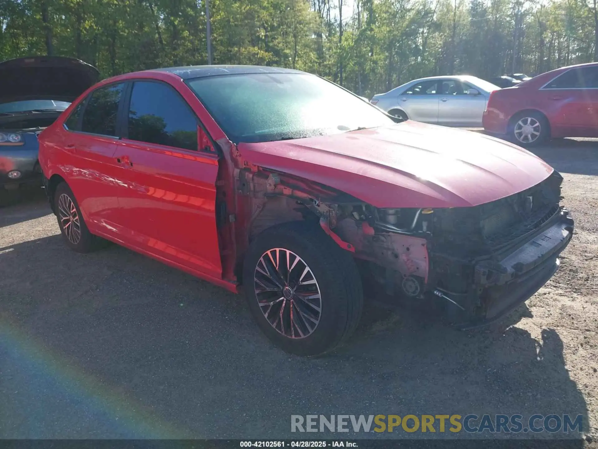 1 Photograph of a damaged car 3VWC57BU0KM104895 VOLKSWAGEN JETTA 2019