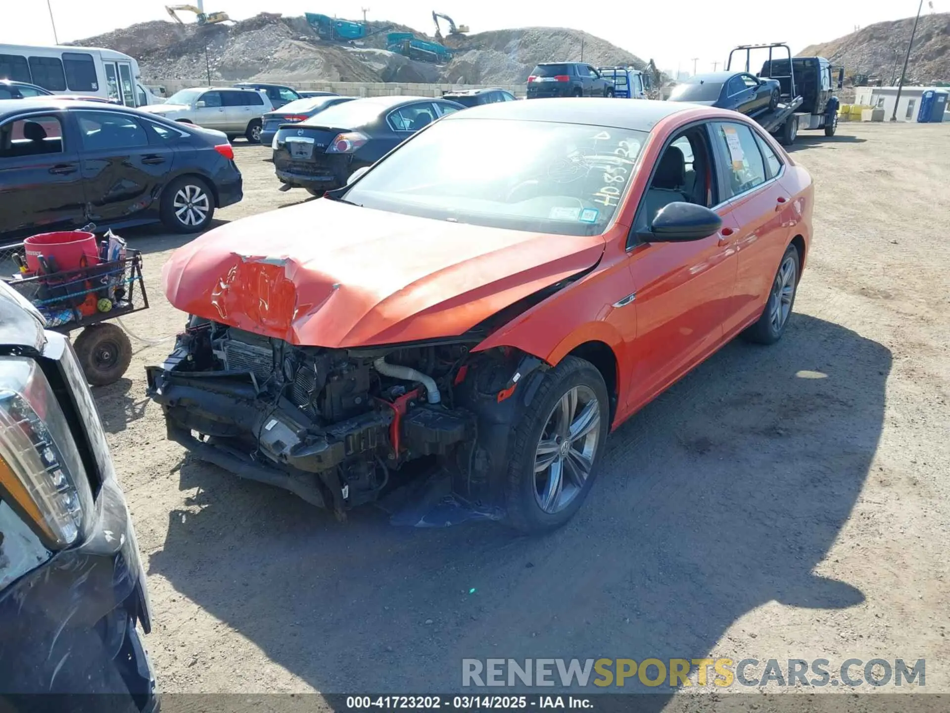 2 Photograph of a damaged car 3VWC57BU0KM109059 VOLKSWAGEN JETTA 2019