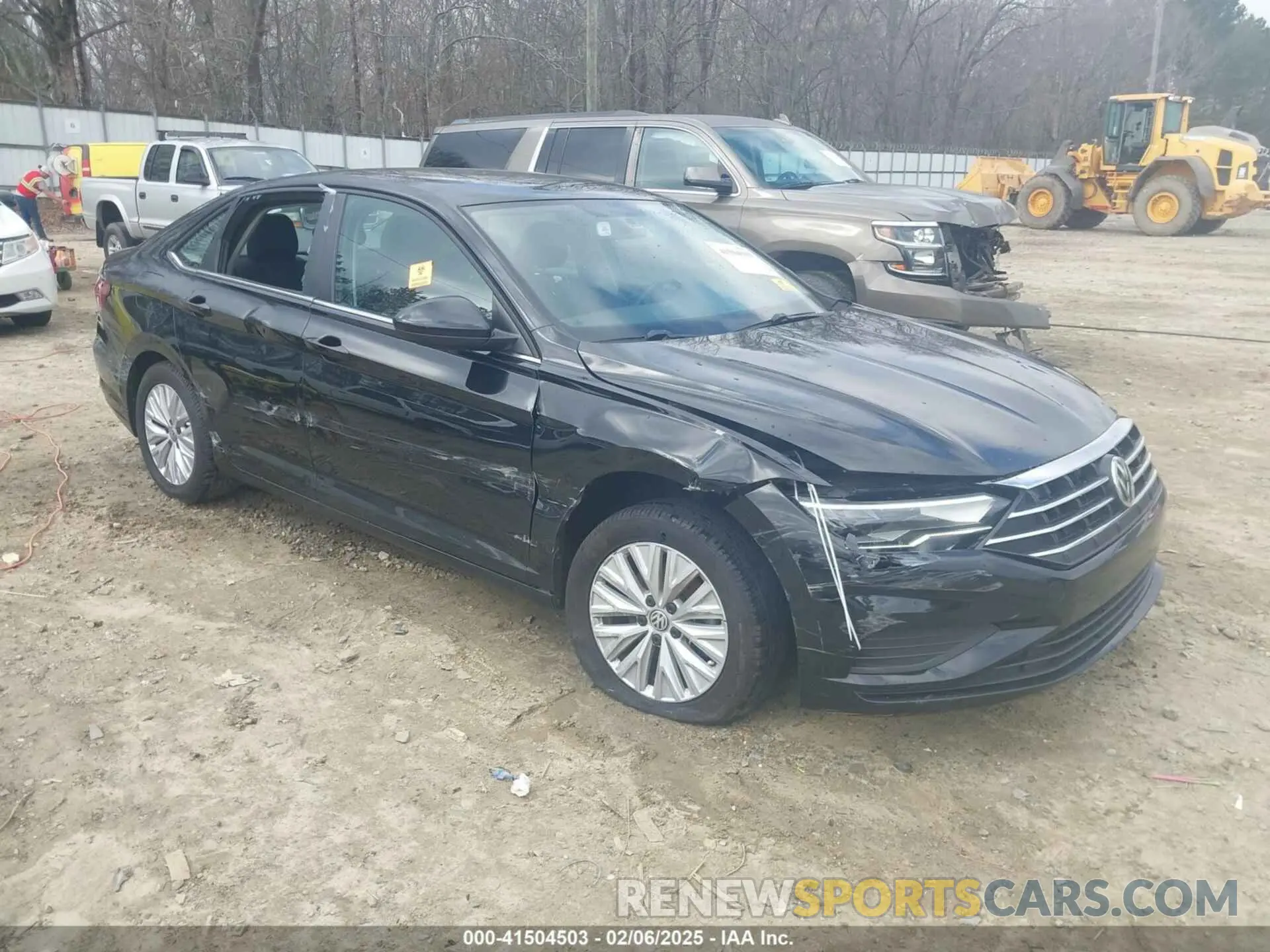 1 Photograph of a damaged car 3VWC57BU0KM129795 VOLKSWAGEN JETTA 2019