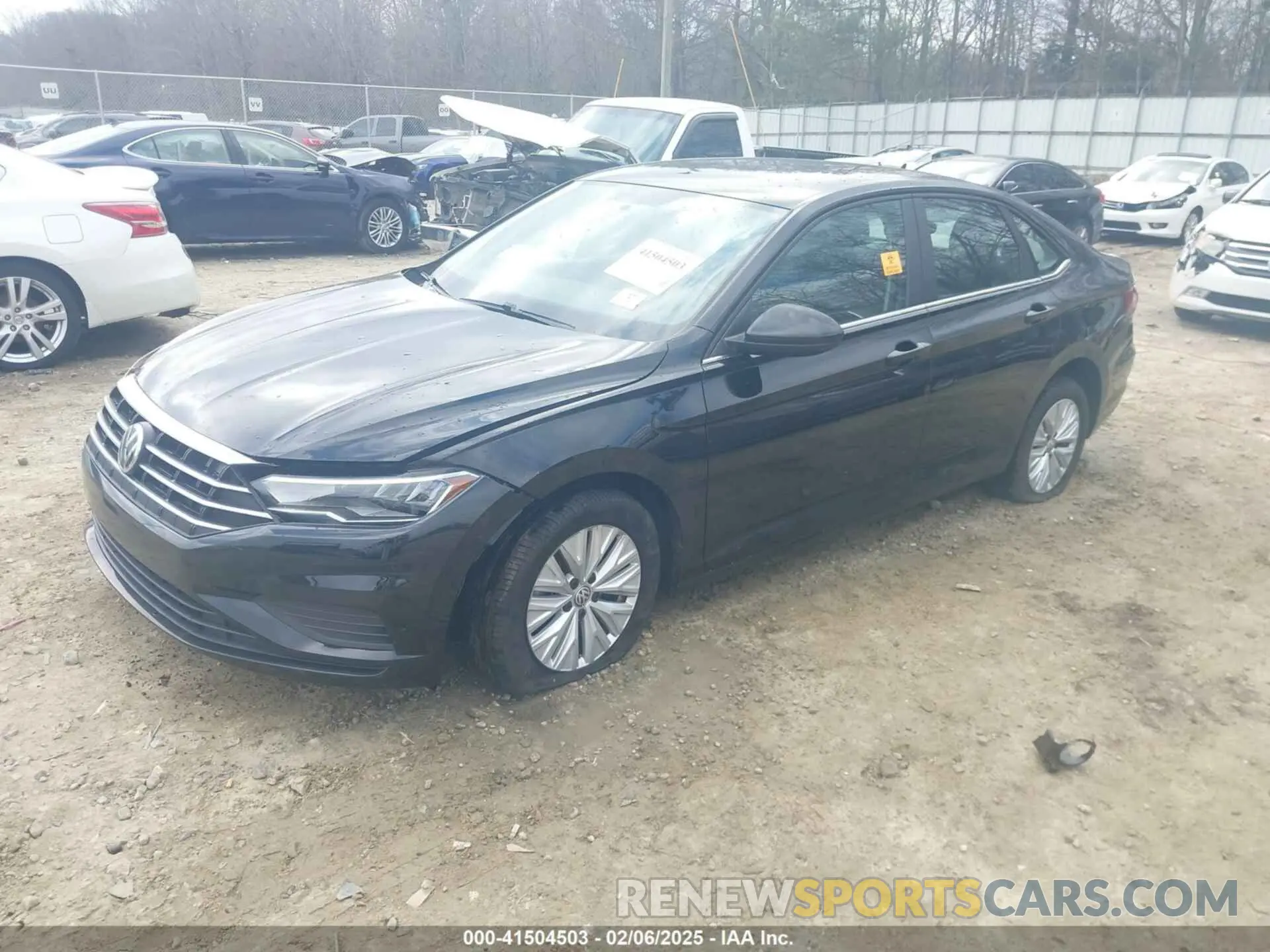 2 Photograph of a damaged car 3VWC57BU0KM129795 VOLKSWAGEN JETTA 2019