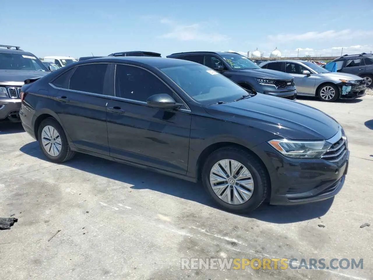 4 Photograph of a damaged car 3VWC57BU0KM142076 VOLKSWAGEN JETTA 2019