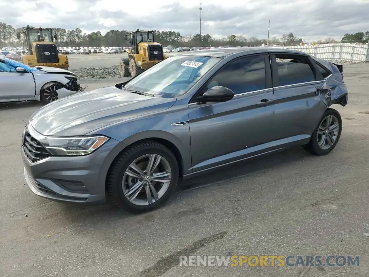 1 Photograph of a damaged car 3VWC57BU0KM168127 VOLKSWAGEN JETTA 2019