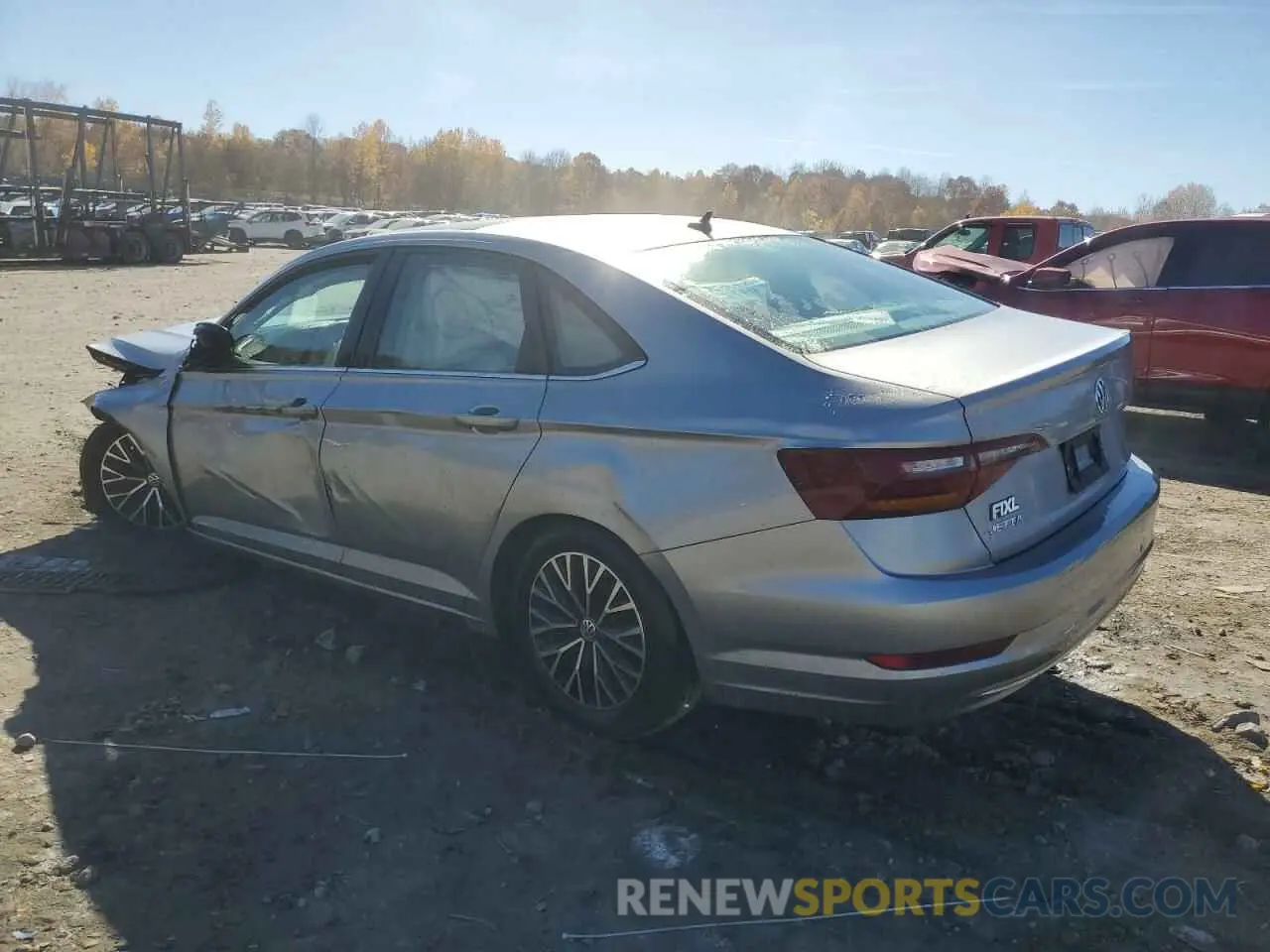 2 Photograph of a damaged car 3VWC57BU0KM172369 VOLKSWAGEN JETTA 2019