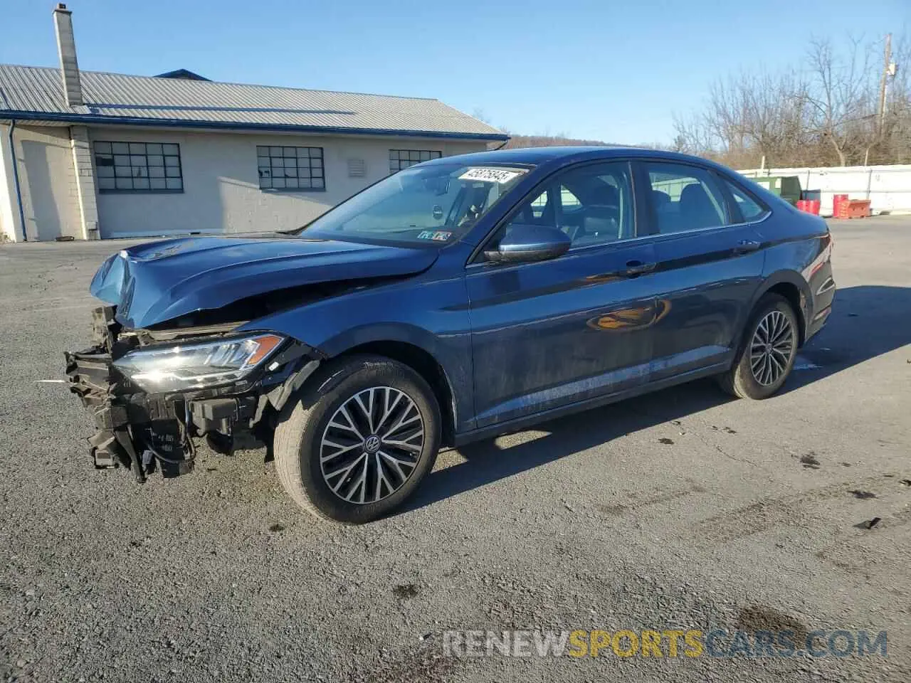 1 Photograph of a damaged car 3VWC57BU0KM191715 VOLKSWAGEN JETTA 2019