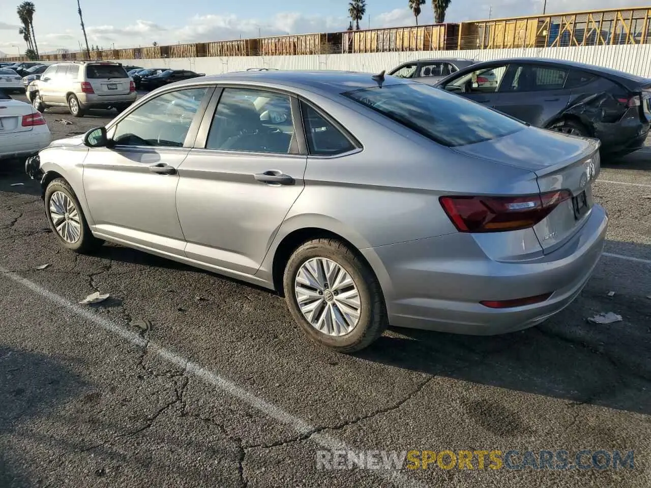 2 Photograph of a damaged car 3VWC57BU0KM221439 VOLKSWAGEN JETTA 2019