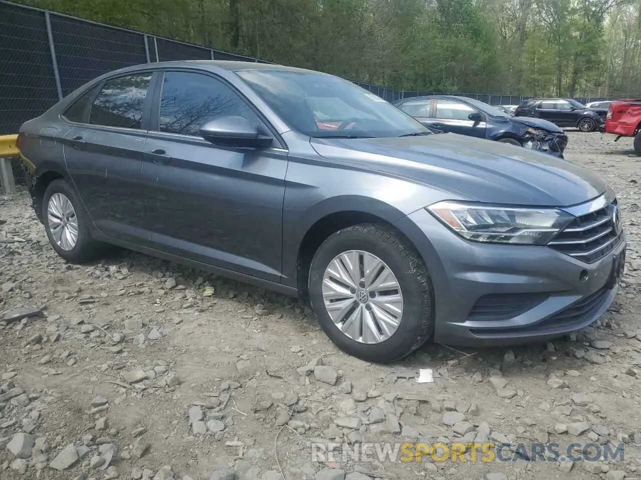 4 Photograph of a damaged car 3VWC57BU0KM231999 VOLKSWAGEN JETTA 2019