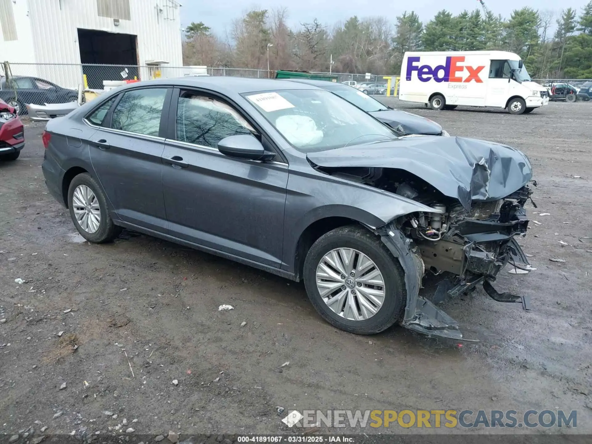 1 Photograph of a damaged car 3VWC57BU0KM232201 VOLKSWAGEN JETTA 2019