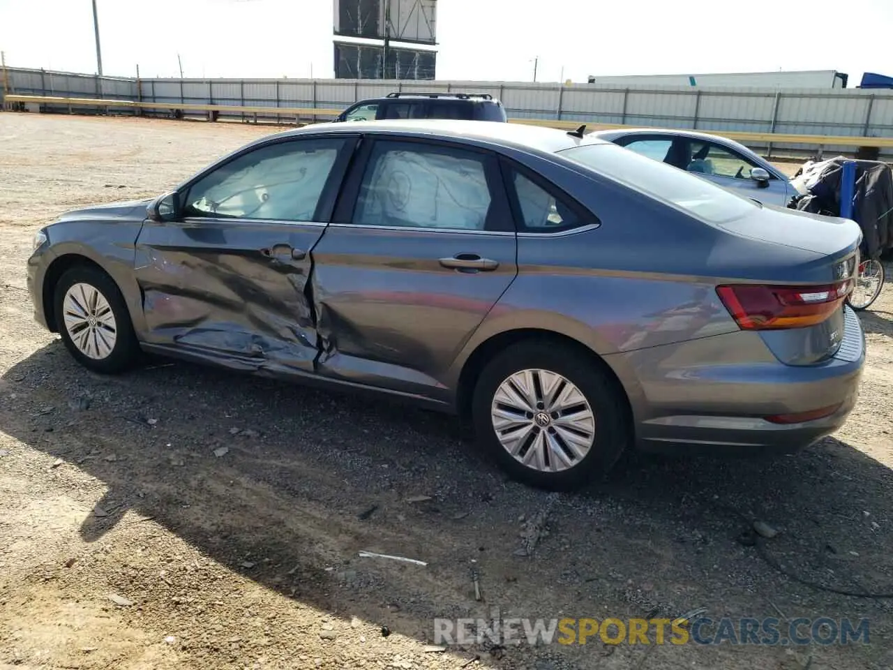 2 Photograph of a damaged car 3VWC57BU0KM233994 VOLKSWAGEN JETTA 2019