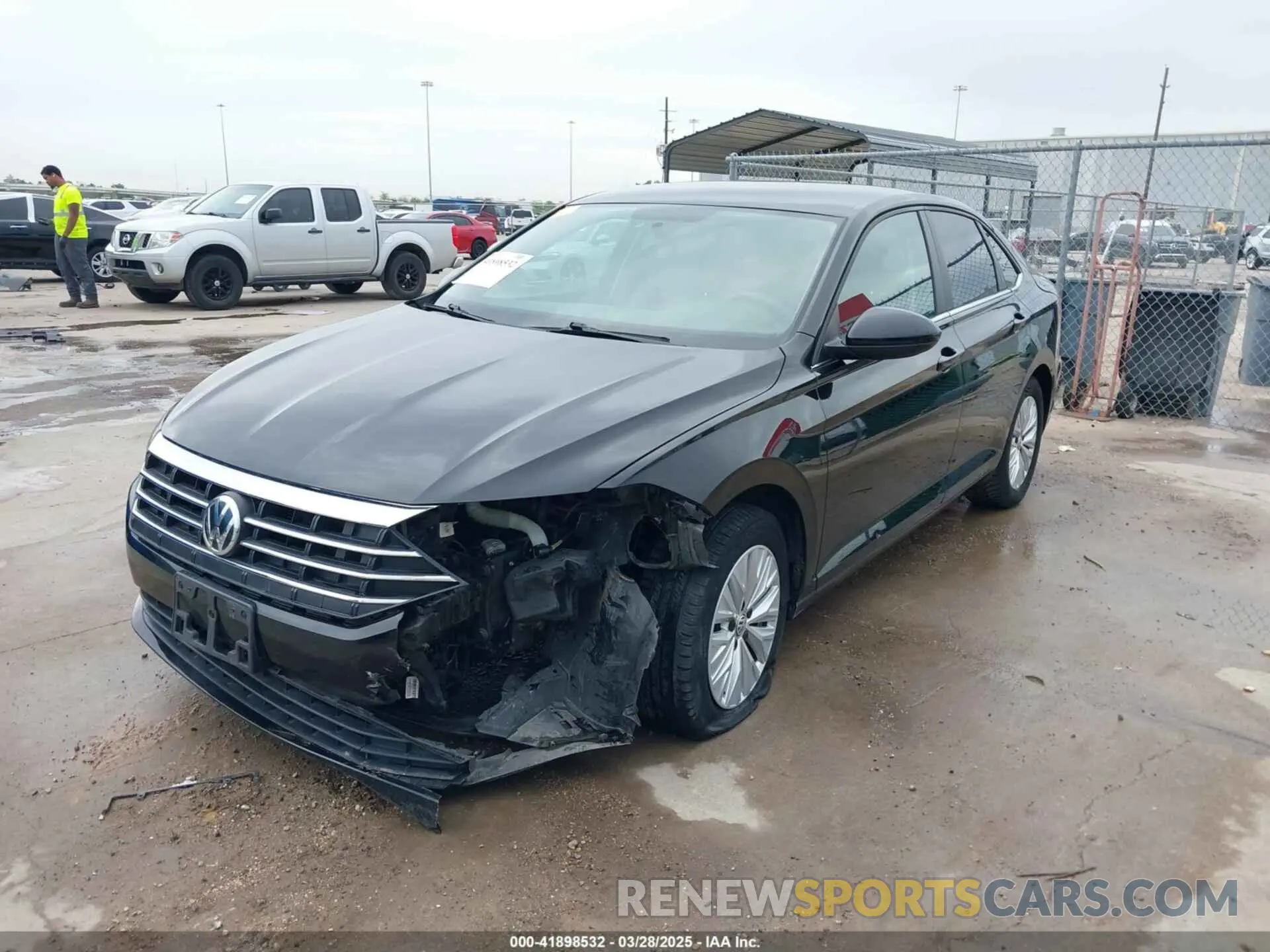2 Photograph of a damaged car 3VWC57BU1KM033688 VOLKSWAGEN JETTA 2019