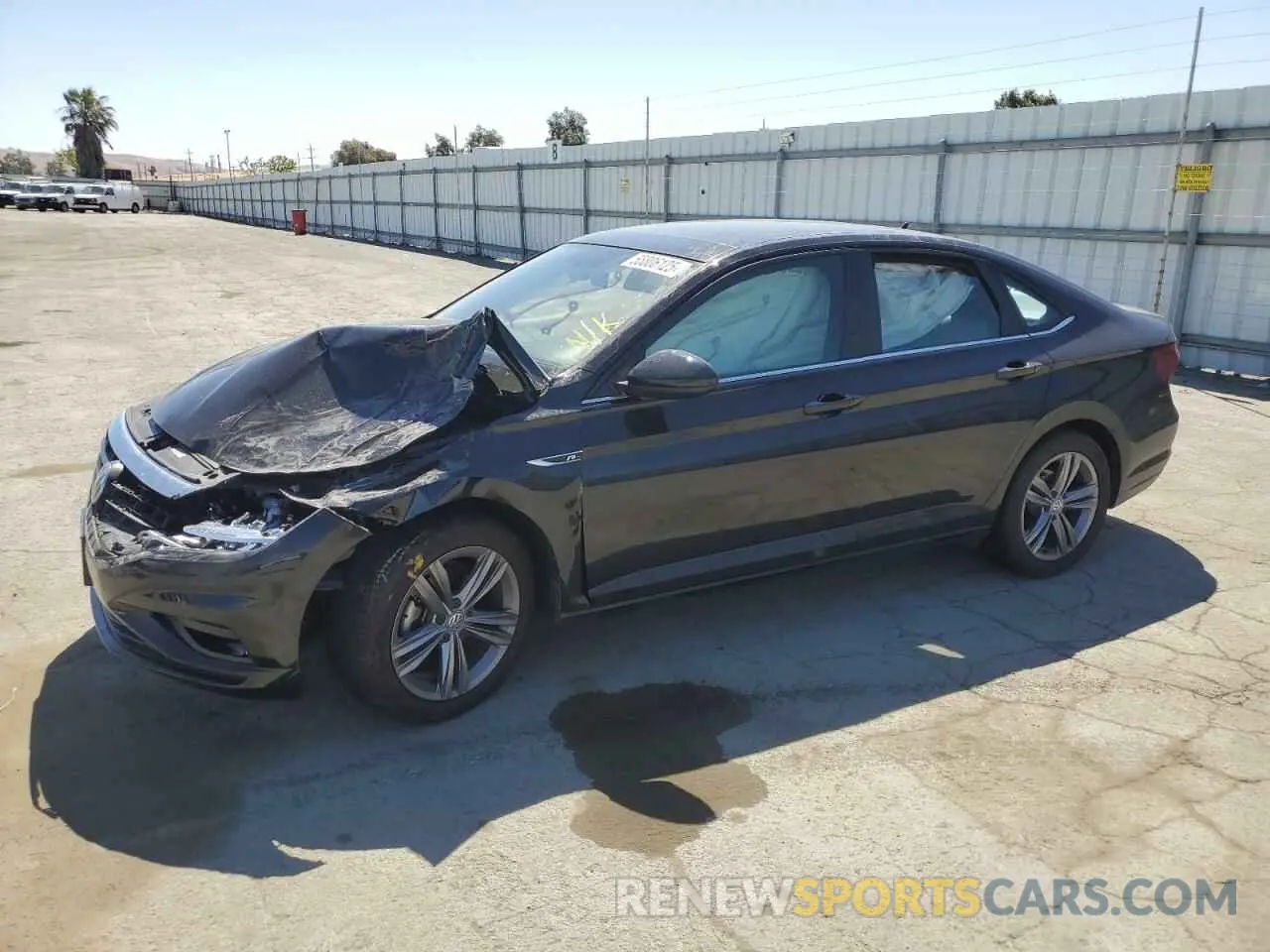 1 Photograph of a damaged car 3VWC57BU1KM035926 VOLKSWAGEN JETTA 2019