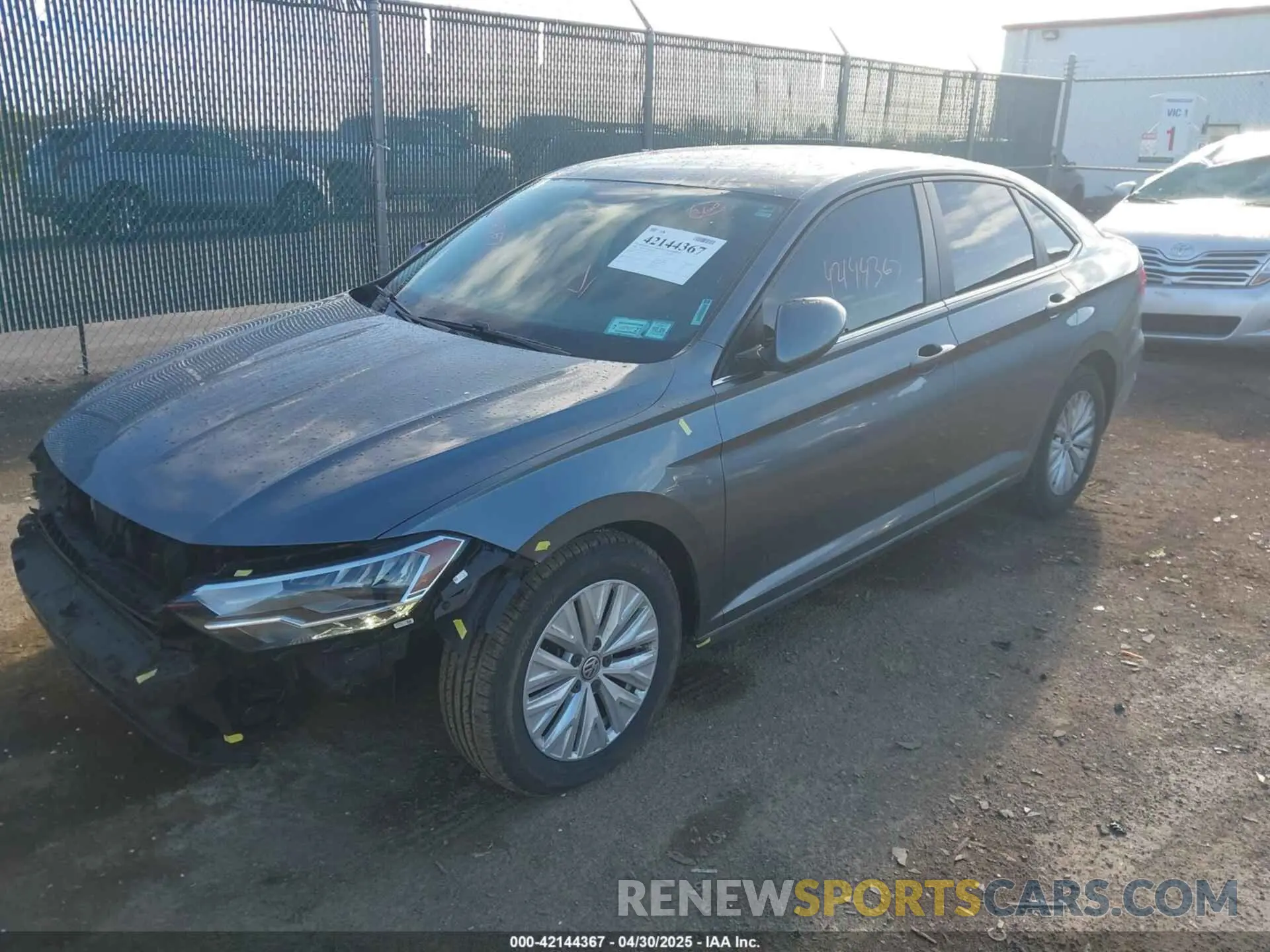 2 Photograph of a damaged car 3VWC57BU1KM053245 VOLKSWAGEN JETTA 2019