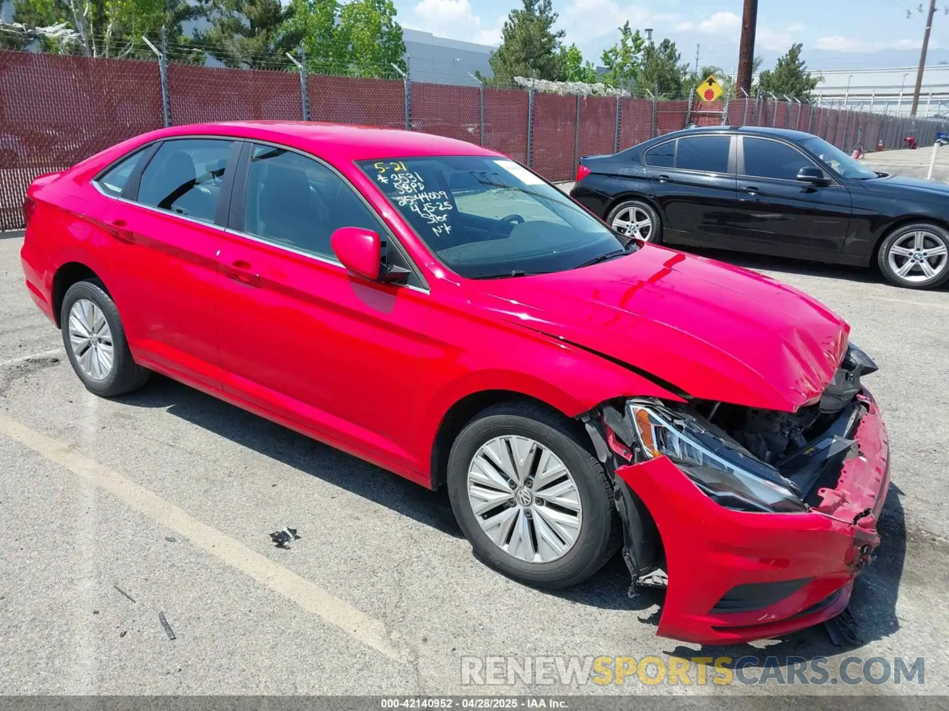 1 Photograph of a damaged car 3VWC57BU1KM055643 VOLKSWAGEN JETTA 2019