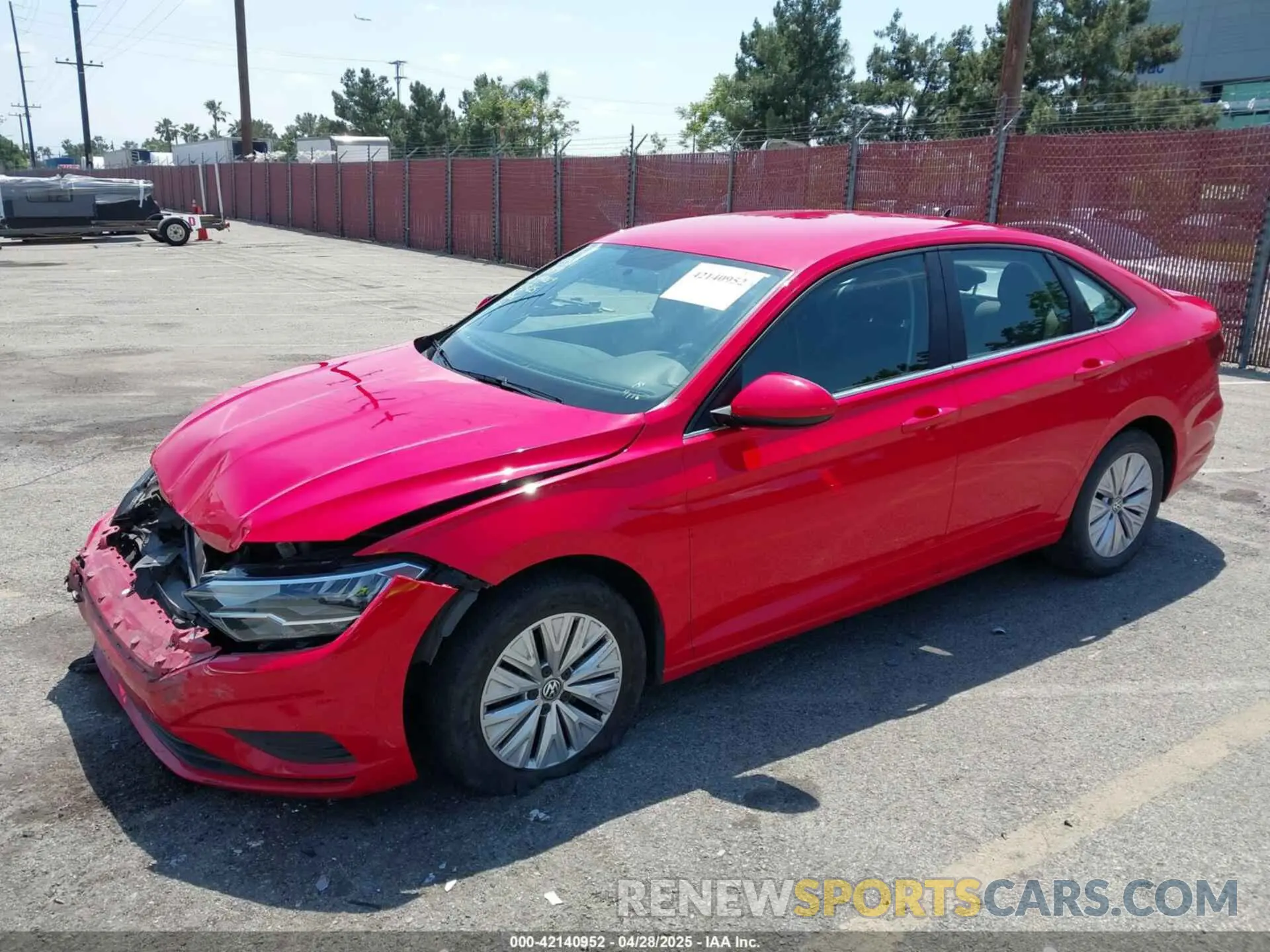 2 Photograph of a damaged car 3VWC57BU1KM055643 VOLKSWAGEN JETTA 2019