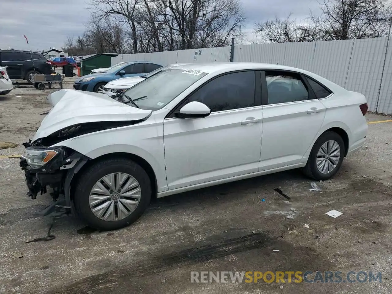 1 Photograph of a damaged car 3VWC57BU1KM059840 VOLKSWAGEN JETTA 2019