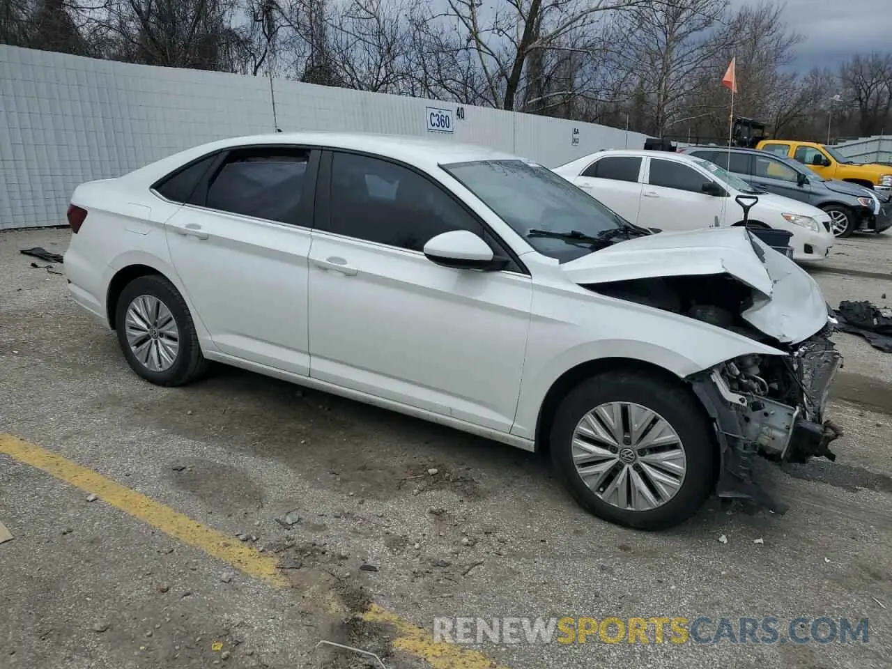 4 Photograph of a damaged car 3VWC57BU1KM059840 VOLKSWAGEN JETTA 2019