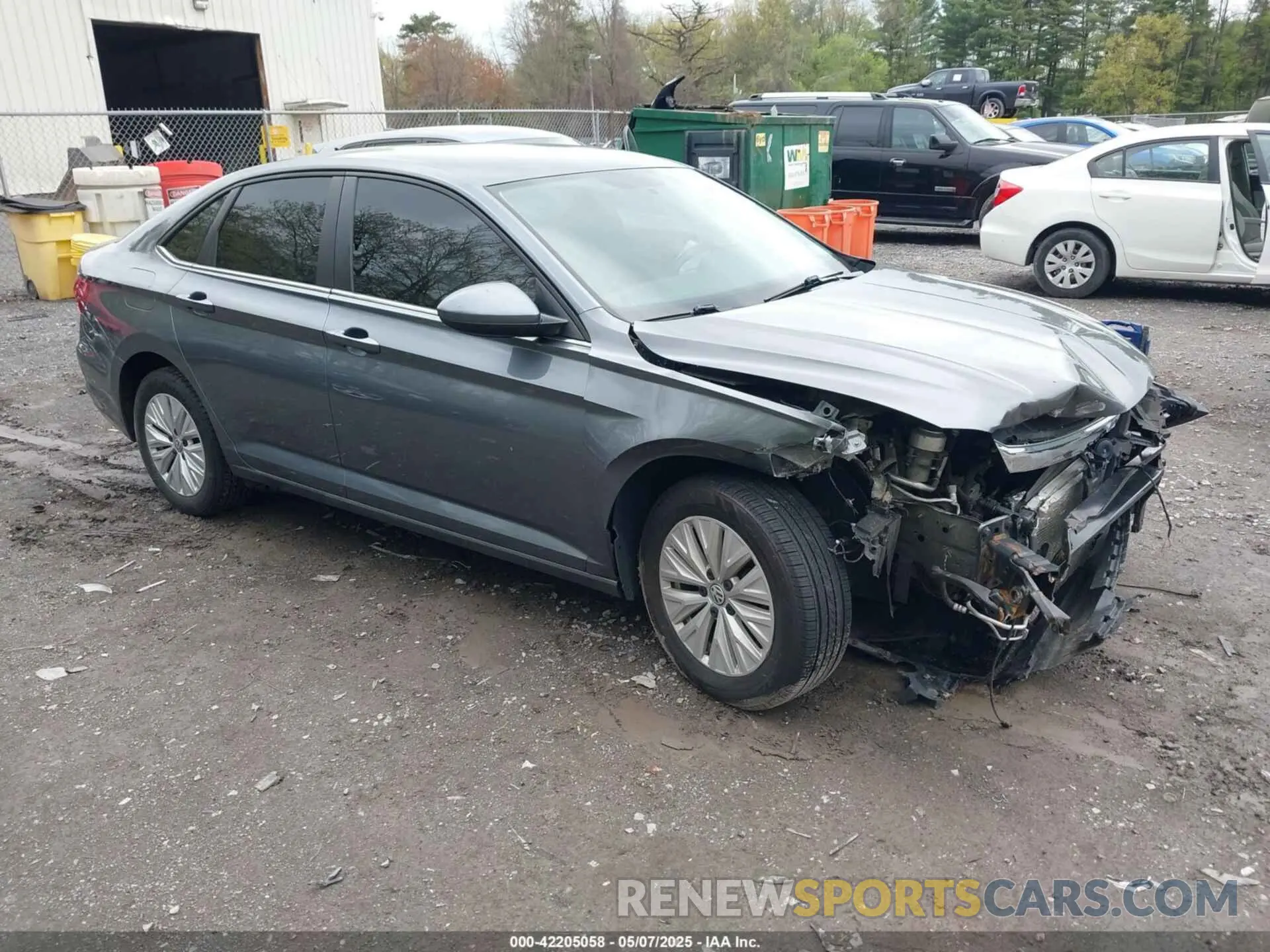 1 Photograph of a damaged car 3VWC57BU1KM067257 VOLKSWAGEN JETTA 2019