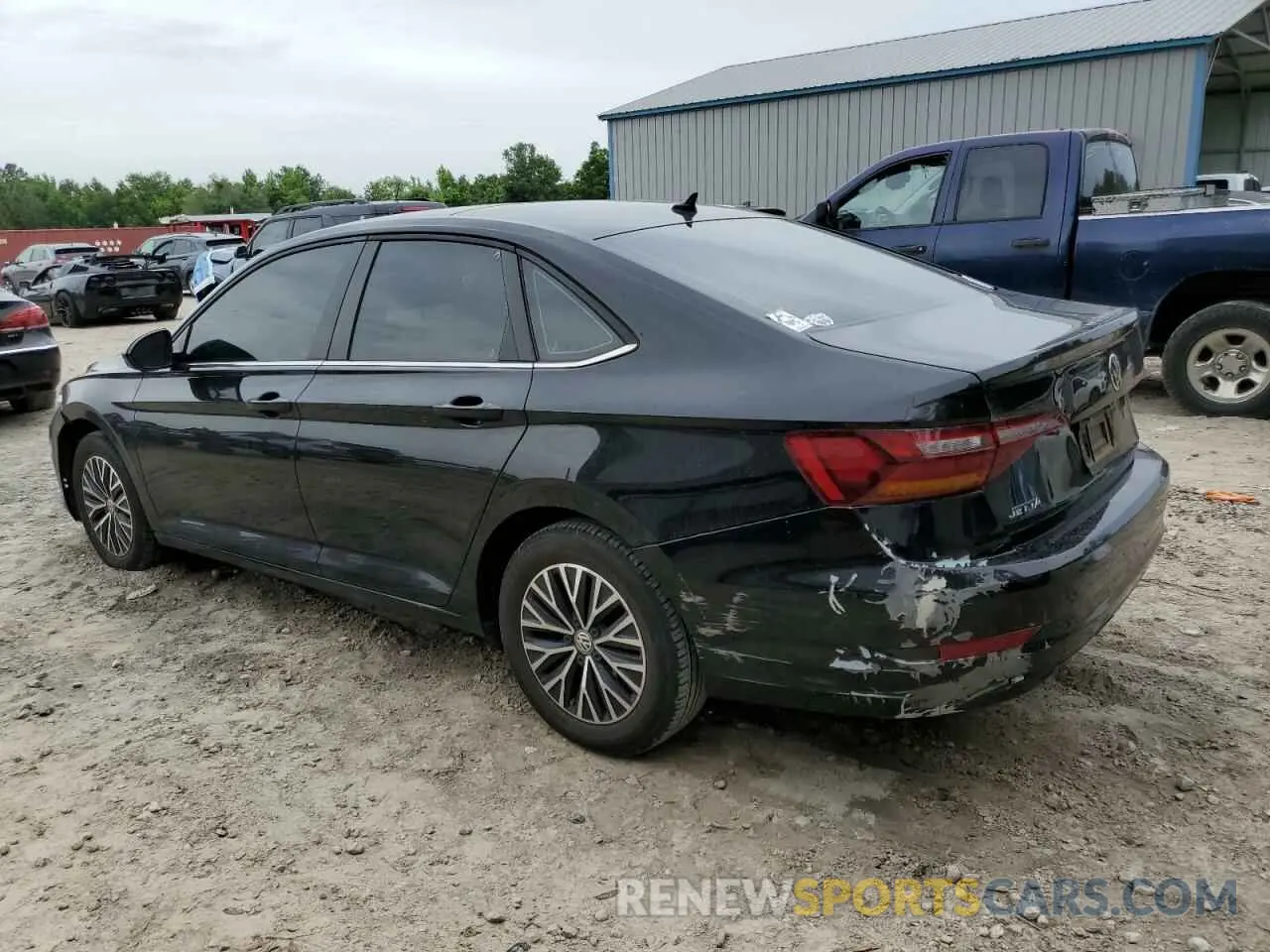 2 Photograph of a damaged car 3VWC57BU1KM096614 VOLKSWAGEN JETTA 2019