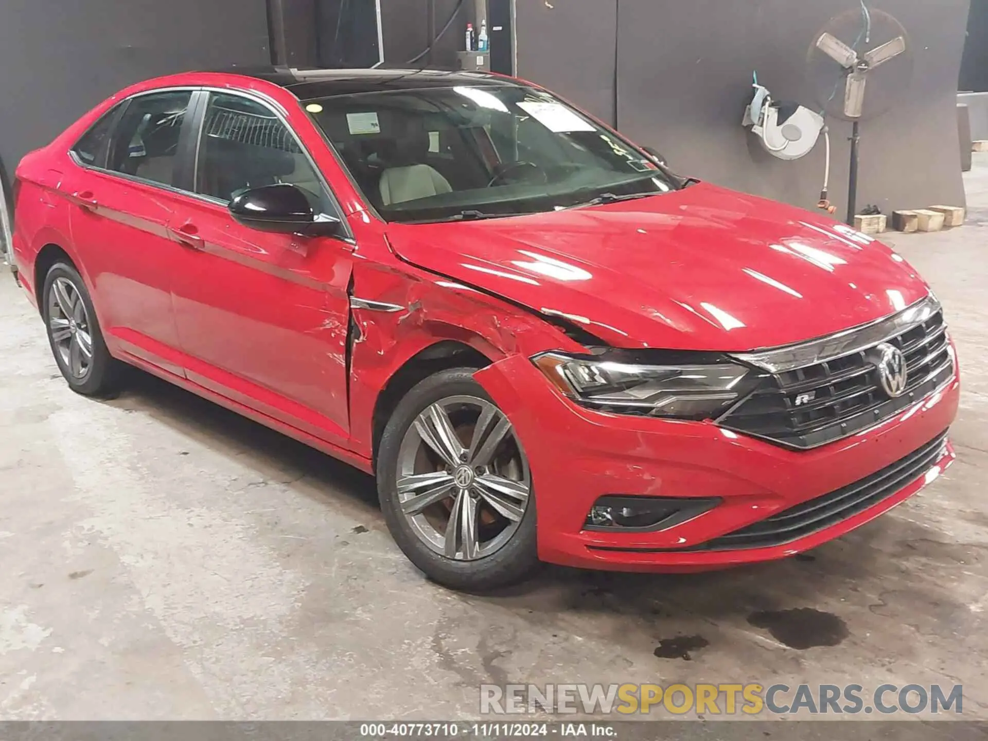 1 Photograph of a damaged car 3VWC57BU1KM097746 VOLKSWAGEN JETTA 2019