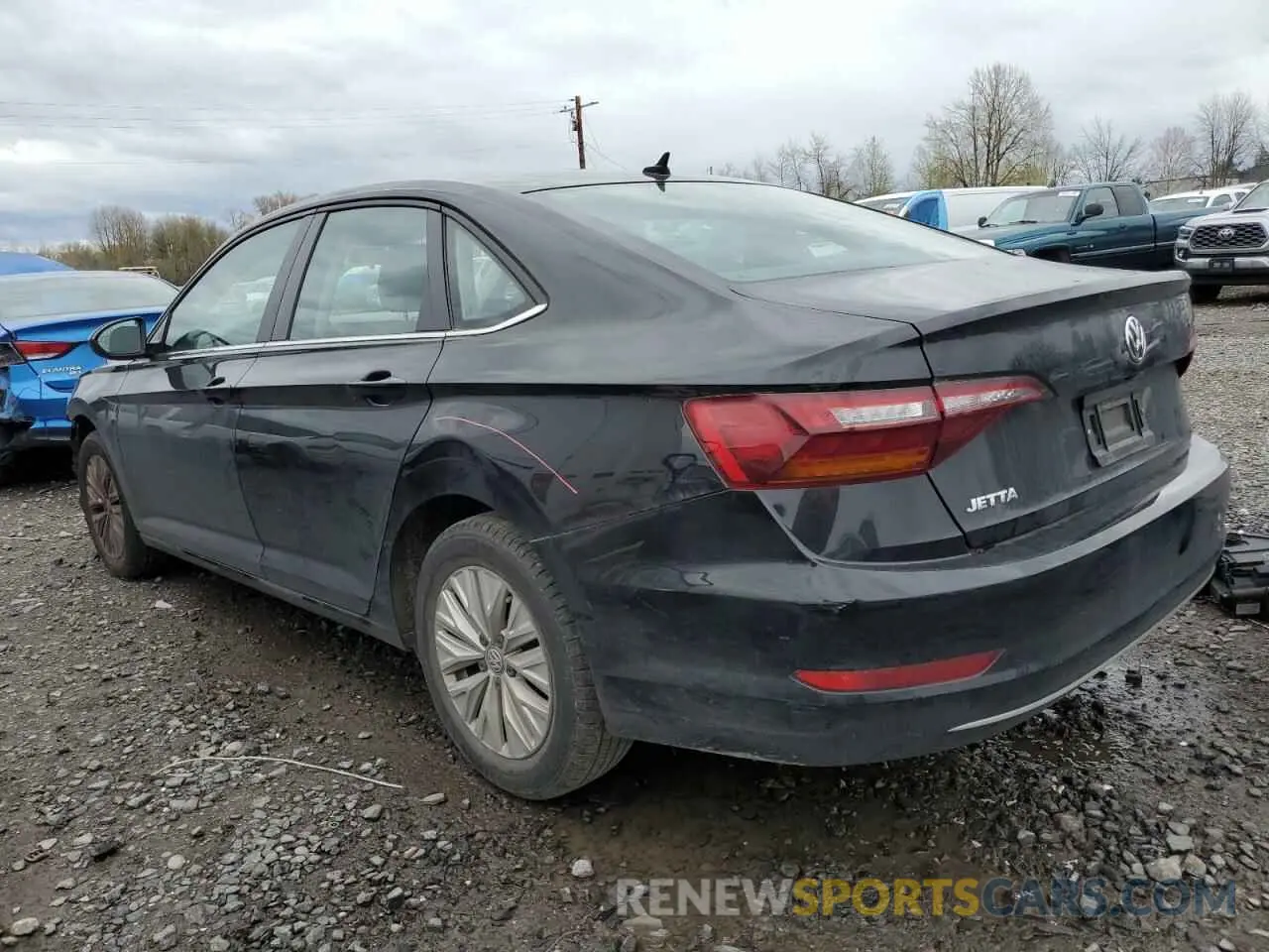2 Photograph of a damaged car 3VWC57BU1KM110155 VOLKSWAGEN JETTA 2019