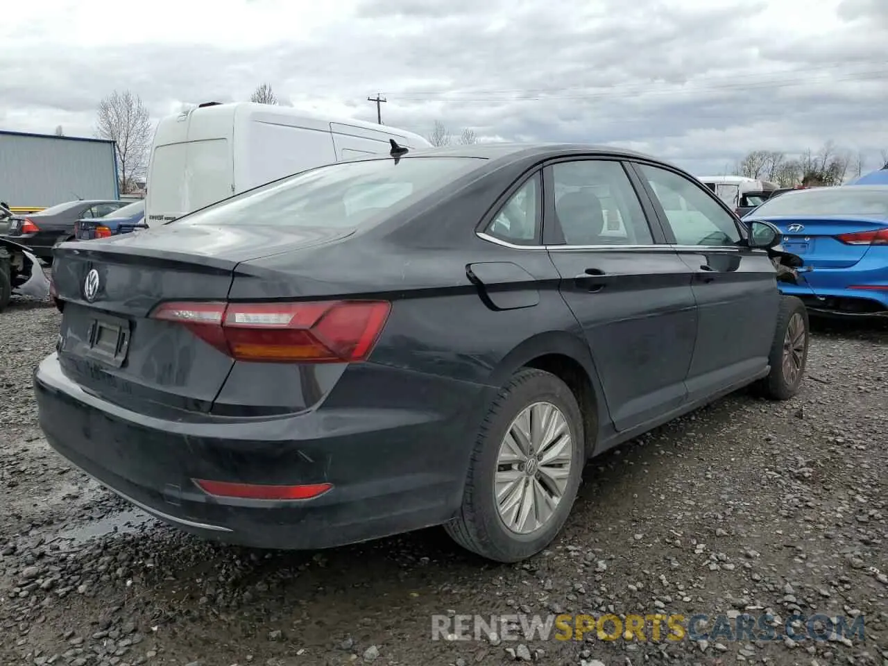 3 Photograph of a damaged car 3VWC57BU1KM110155 VOLKSWAGEN JETTA 2019