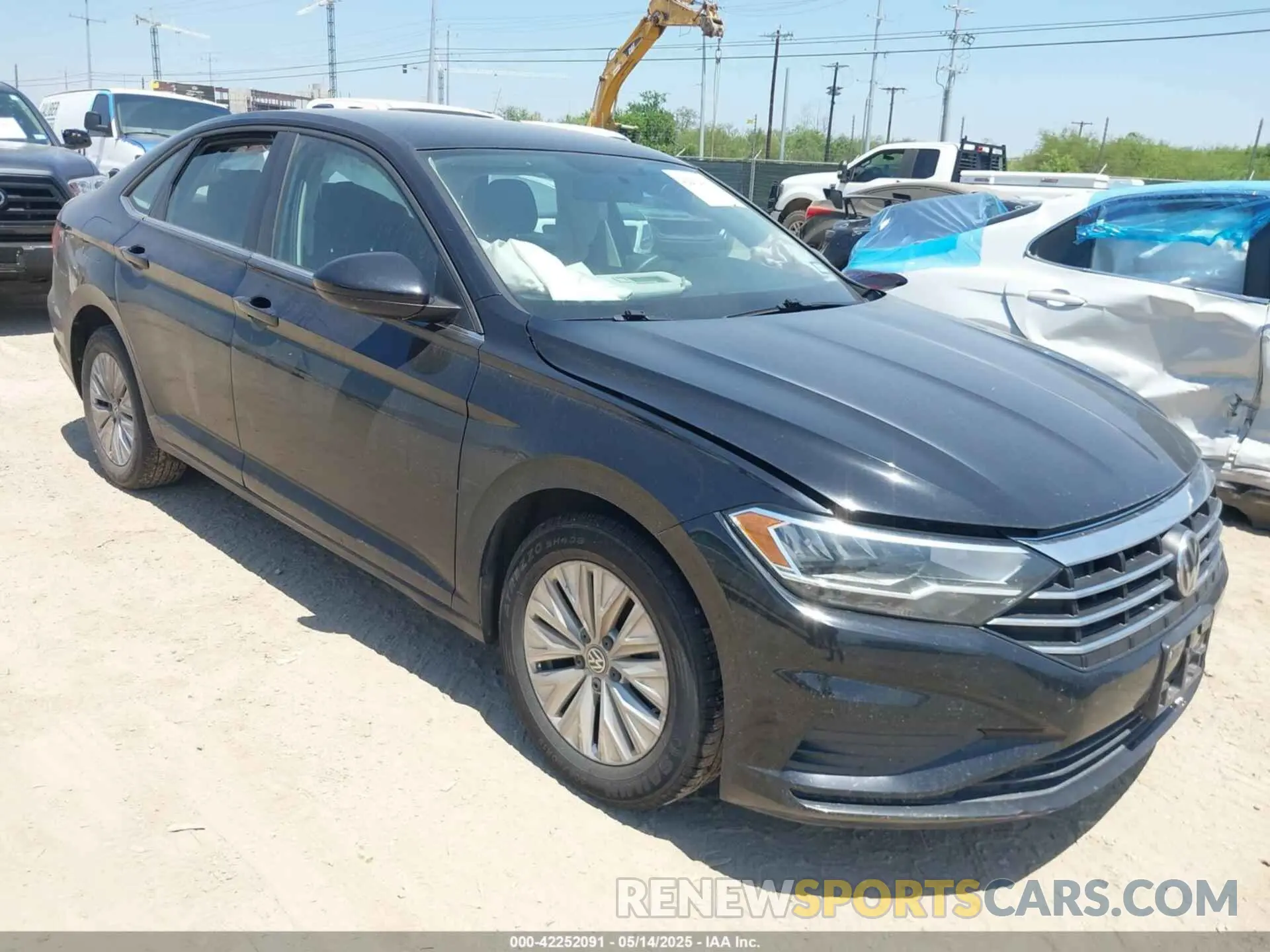 1 Photograph of a damaged car 3VWC57BU1KM139302 VOLKSWAGEN JETTA 2019