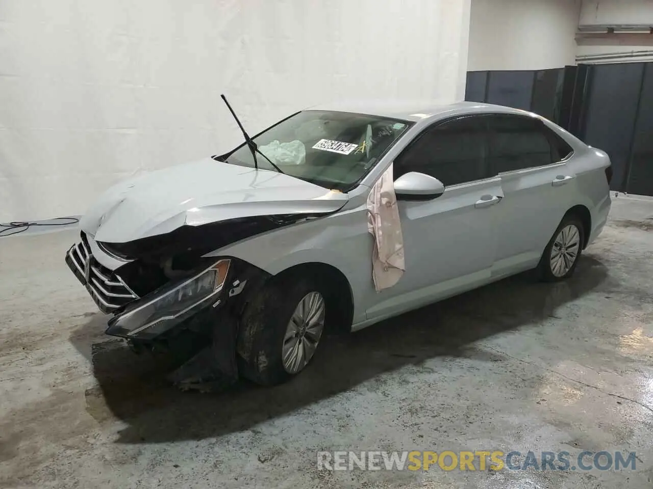 1 Photograph of a damaged car 3VWC57BU1KM139591 VOLKSWAGEN JETTA 2019
