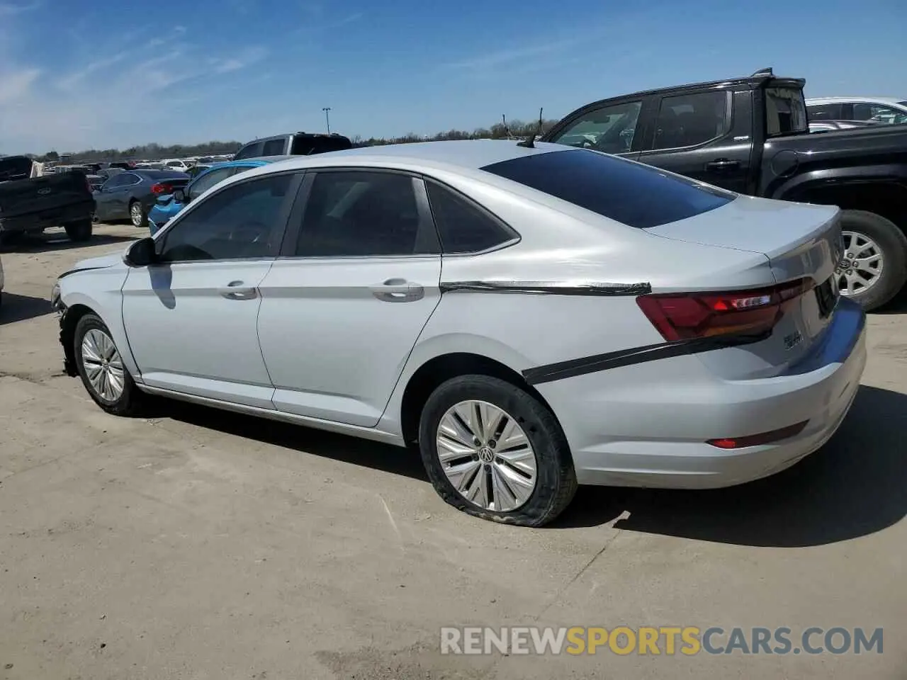 2 Photograph of a damaged car 3VWC57BU1KM142037 VOLKSWAGEN JETTA 2019
