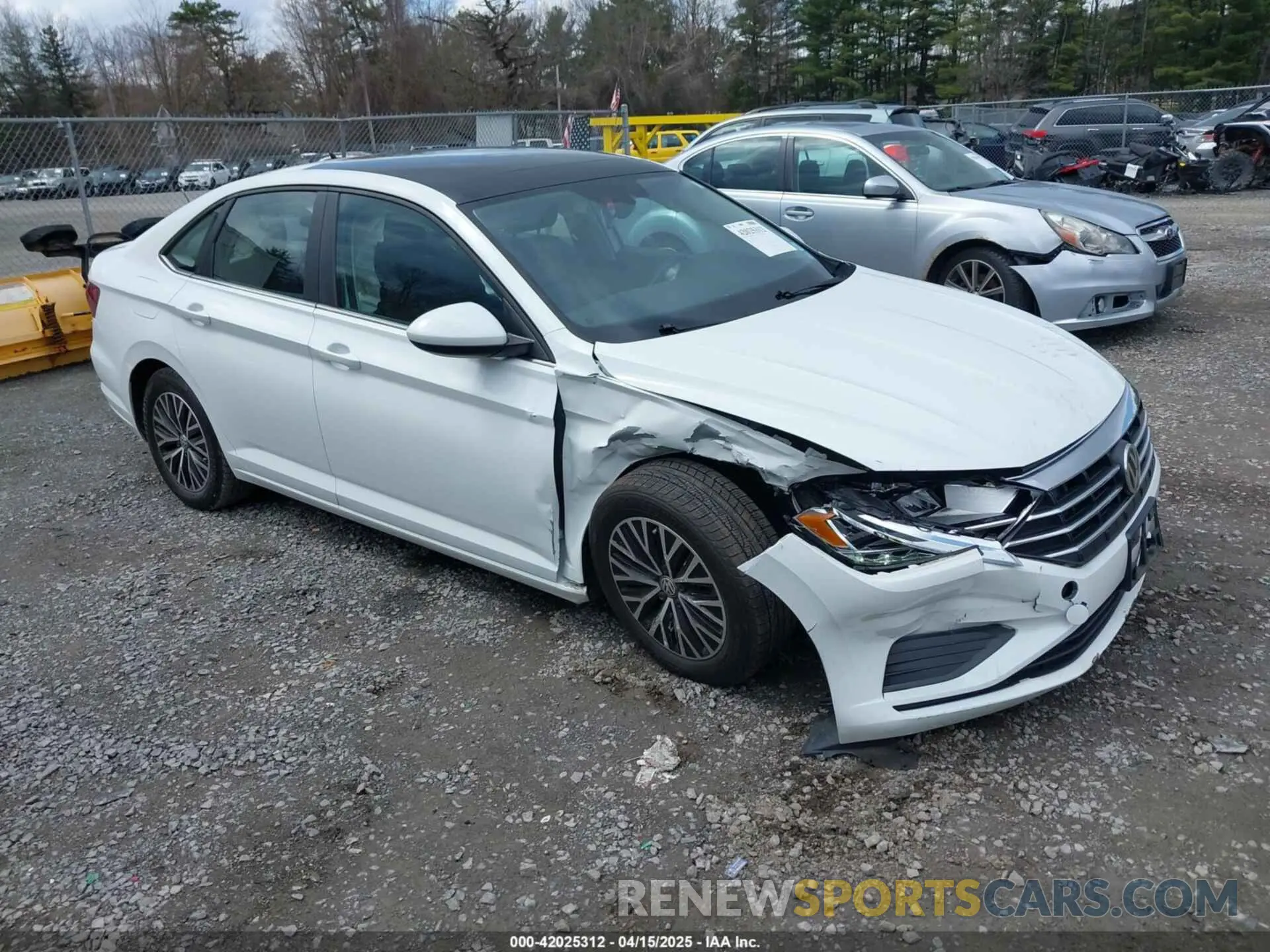 1 Photograph of a damaged car 3VWC57BU1KM152258 VOLKSWAGEN JETTA 2019