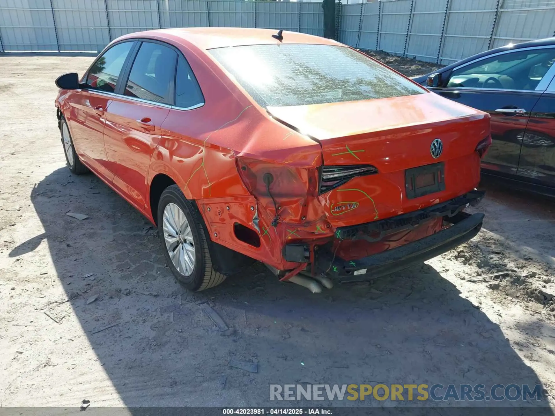 3 Photograph of a damaged car 3VWC57BU1KM152437 VOLKSWAGEN JETTA 2019