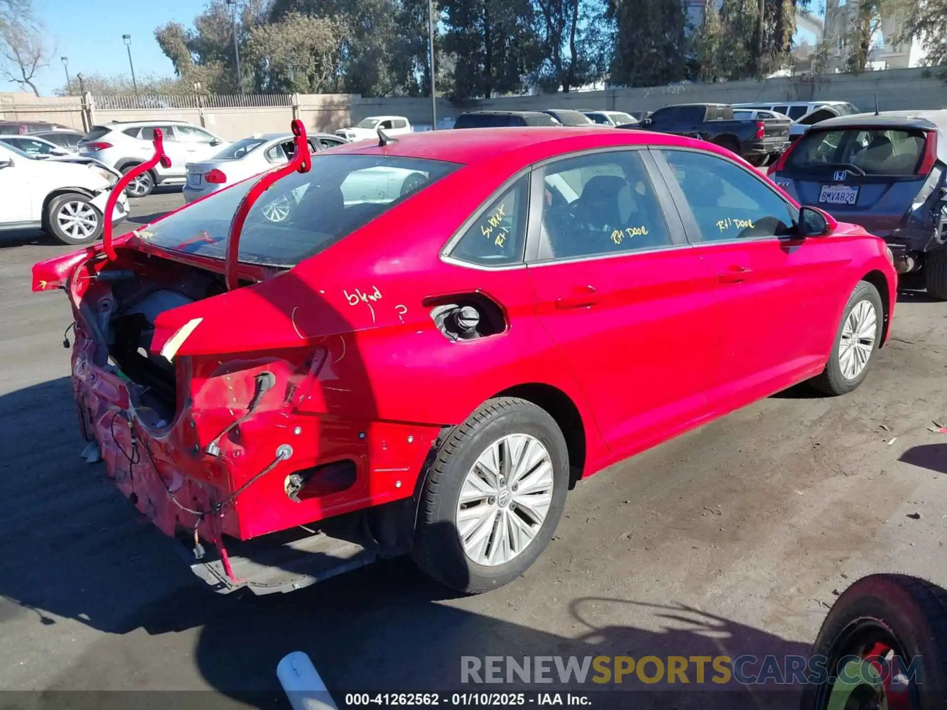 4 Photograph of a damaged car 3VWC57BU1KM153975 VOLKSWAGEN JETTA 2019