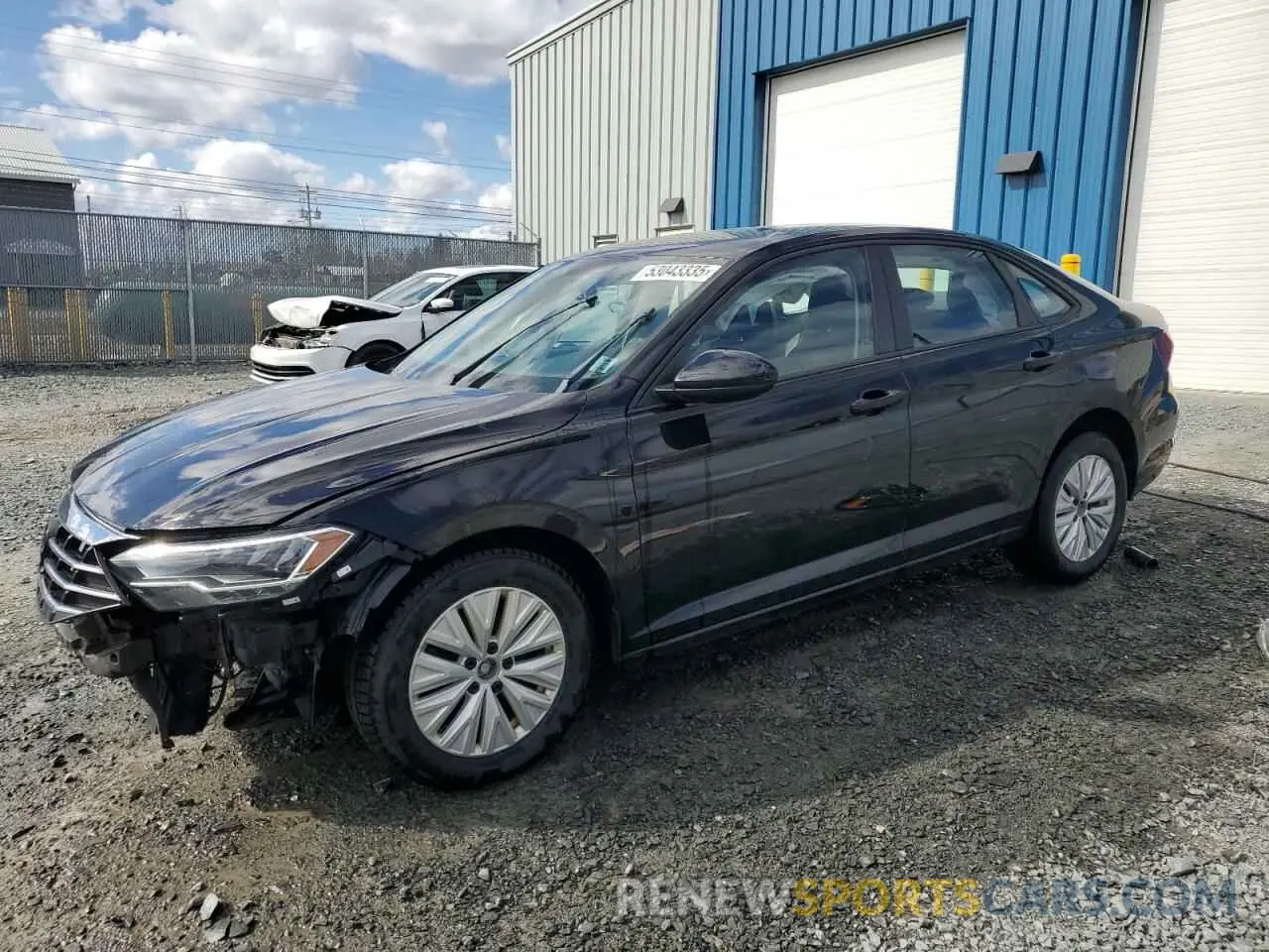 1 Photograph of a damaged car 3VWC57BU1KM176804 VOLKSWAGEN JETTA 2019