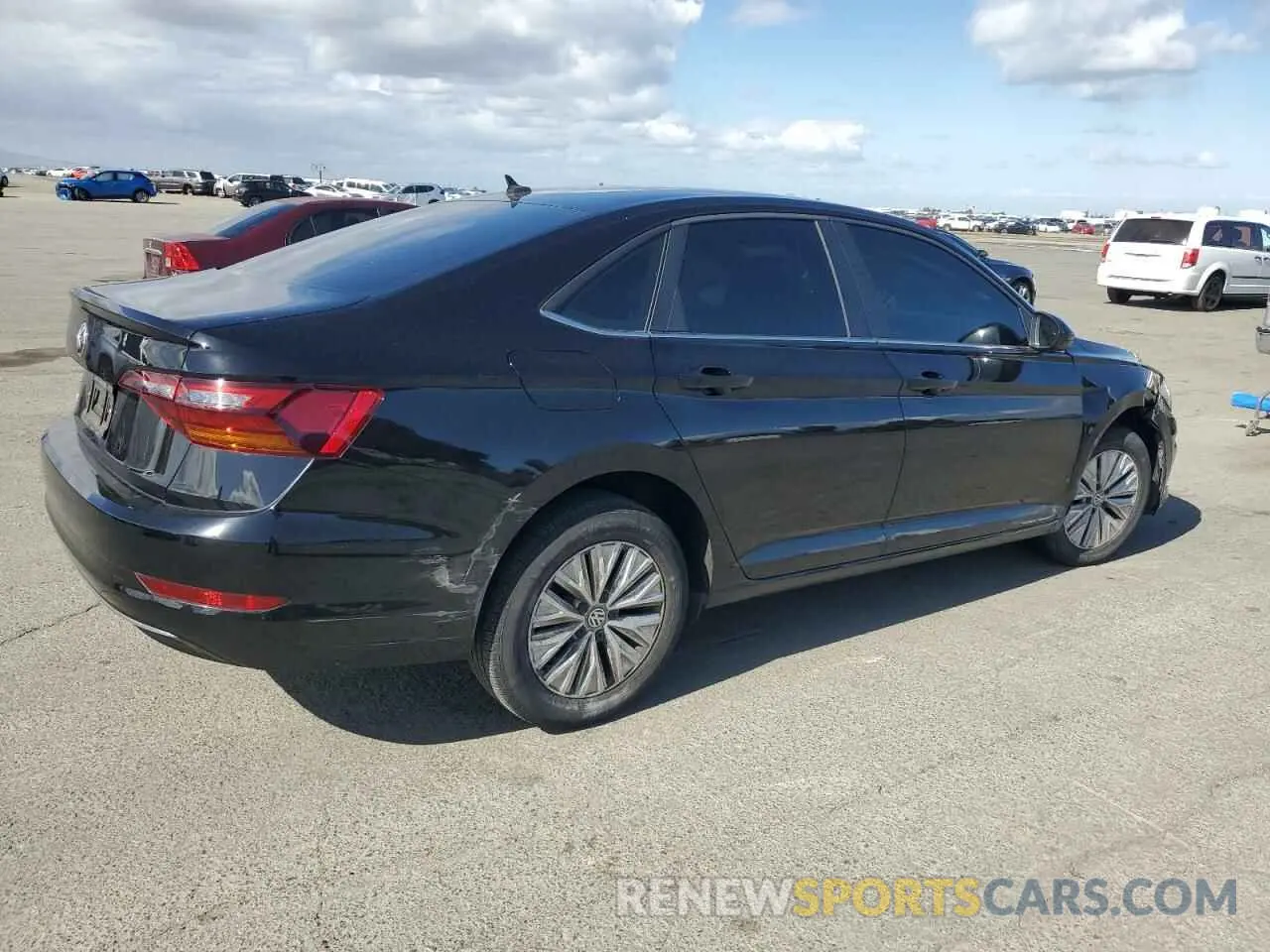 3 Photograph of a damaged car 3VWC57BU1KM198978 VOLKSWAGEN JETTA 2019