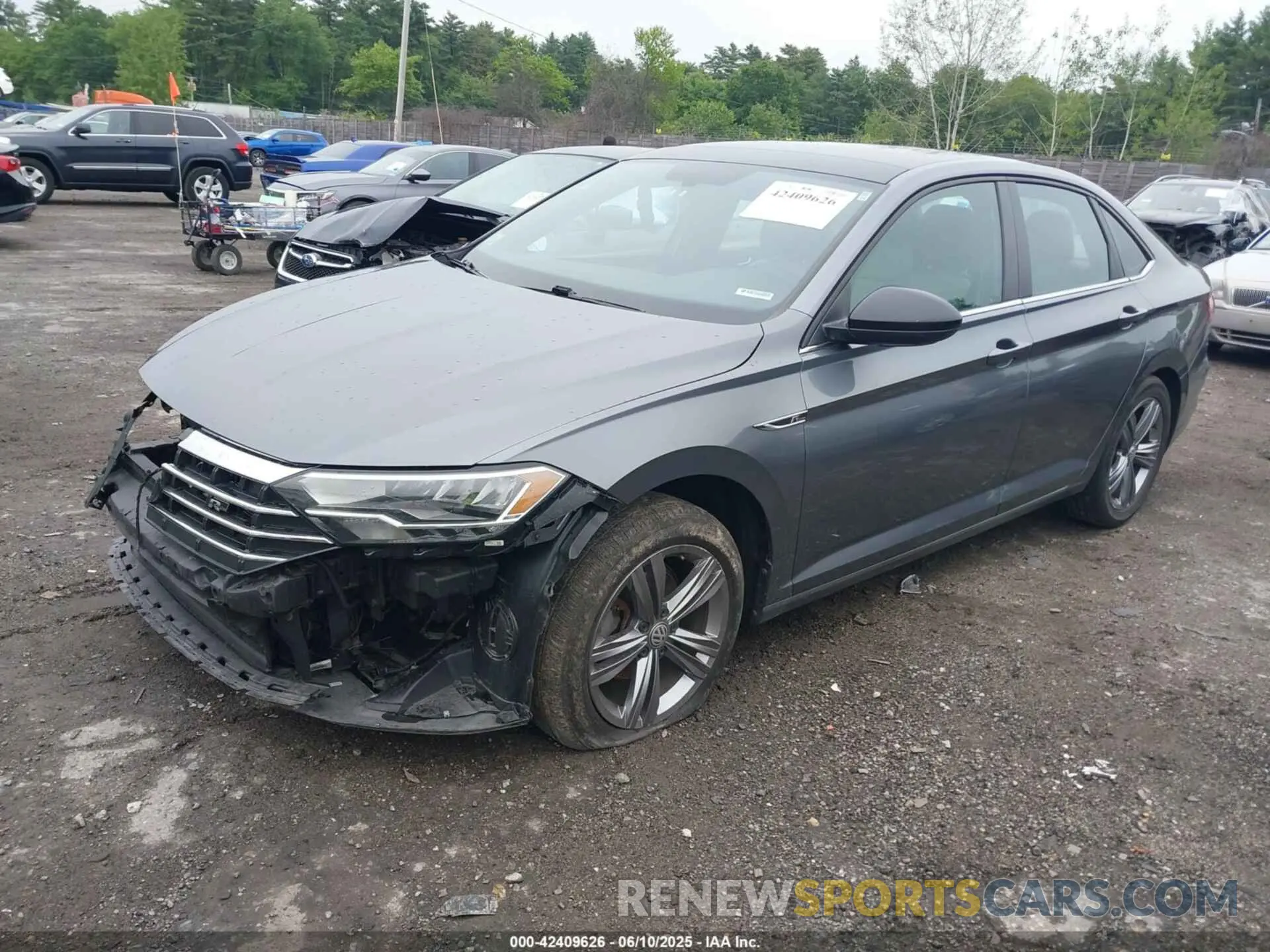 2 Photograph of a damaged car 3VWC57BU1KM240209 VOLKSWAGEN JETTA 2019