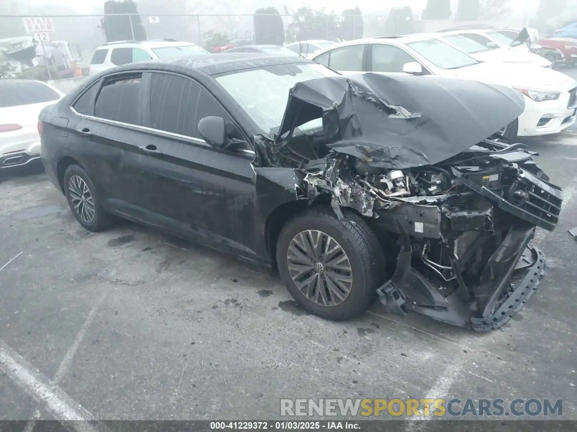 1 Photograph of a damaged car 3VWC57BU1KM247855 VOLKSWAGEN JETTA 2019