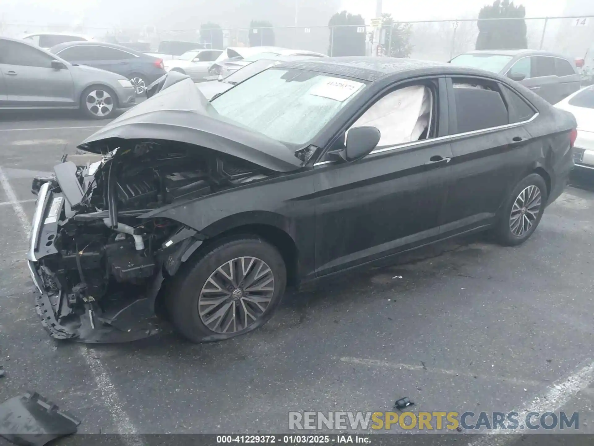 2 Photograph of a damaged car 3VWC57BU1KM247855 VOLKSWAGEN JETTA 2019