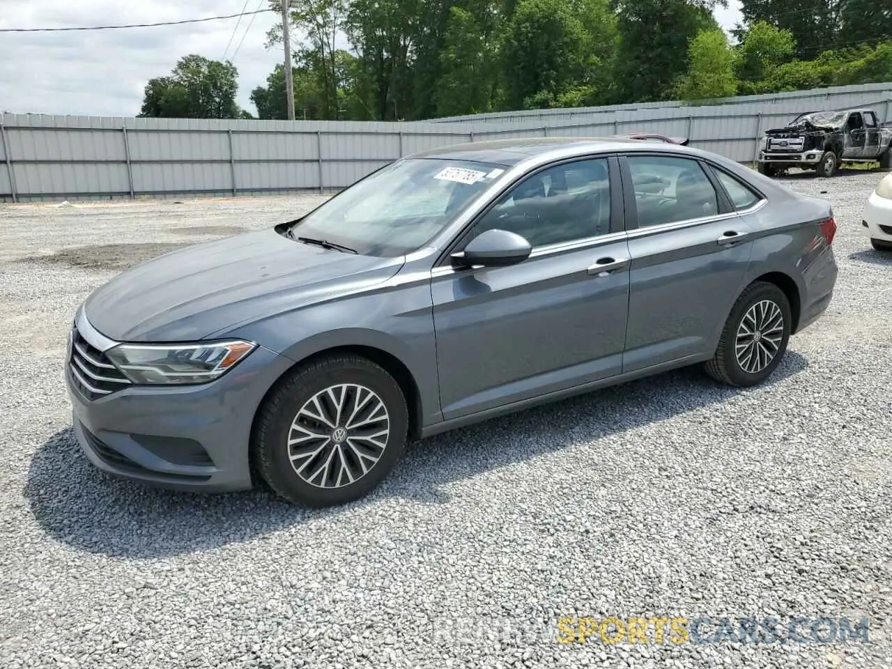 1 Photograph of a damaged car 3VWC57BU2KM001333 VOLKSWAGEN JETTA 2019