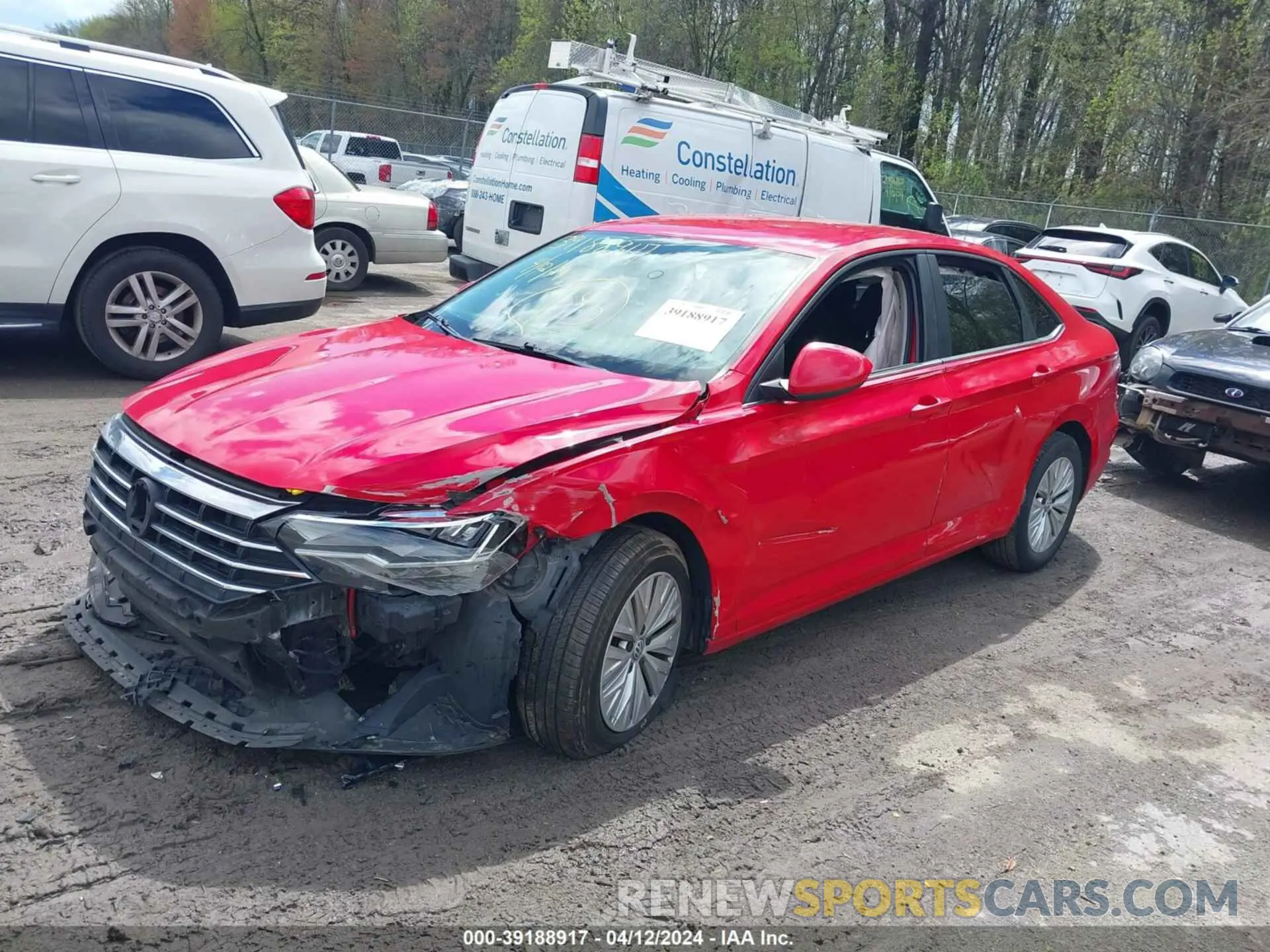 2 Photograph of a damaged car 3VWC57BU2KM023753 VOLKSWAGEN JETTA 2019