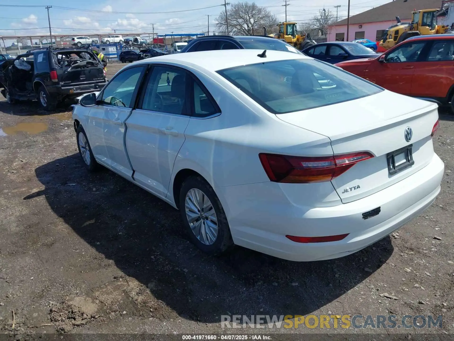 3 Photograph of a damaged car 3VWC57BU2KM027091 VOLKSWAGEN JETTA 2019
