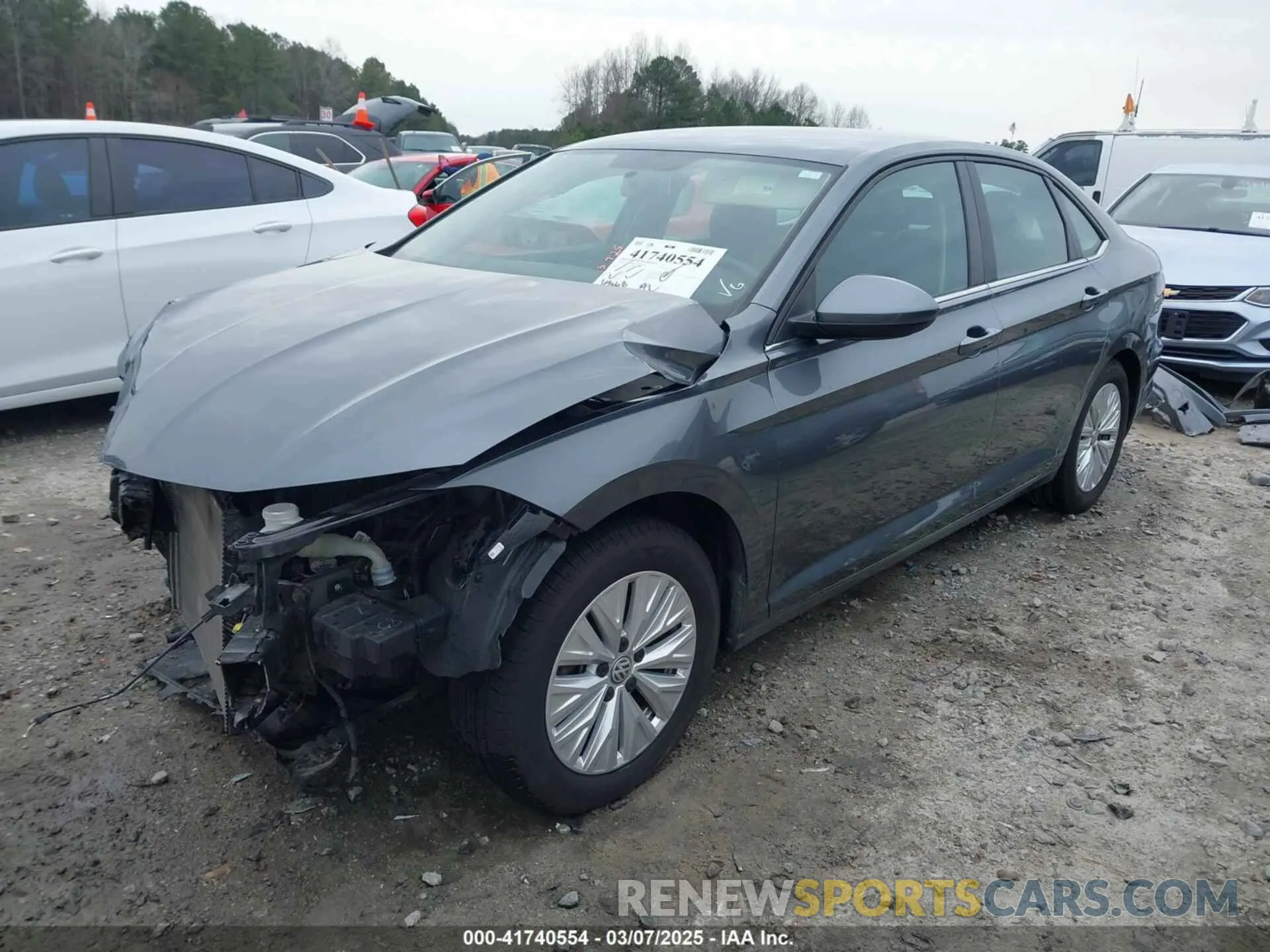2 Photograph of a damaged car 3VWC57BU2KM029746 VOLKSWAGEN JETTA 2019