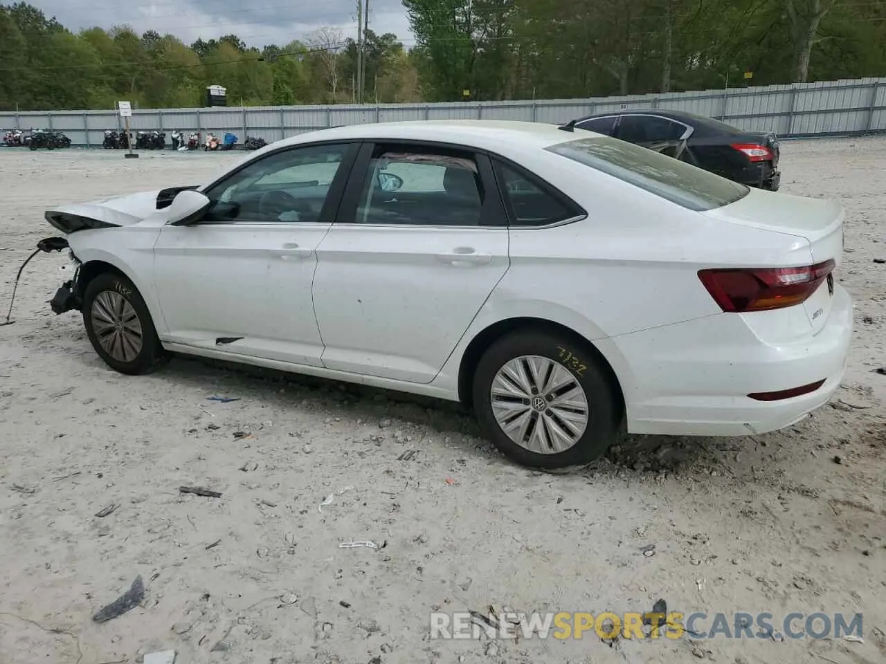 2 Photograph of a damaged car 3VWC57BU2KM045851 VOLKSWAGEN JETTA 2019