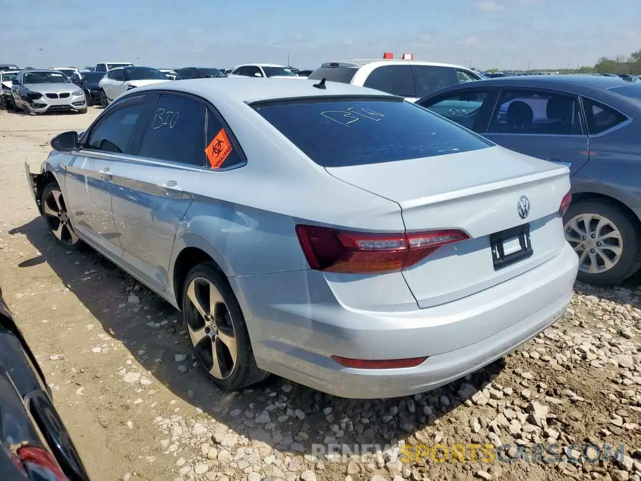 2 Photograph of a damaged car 3VWC57BU2KM077974 VOLKSWAGEN JETTA 2019