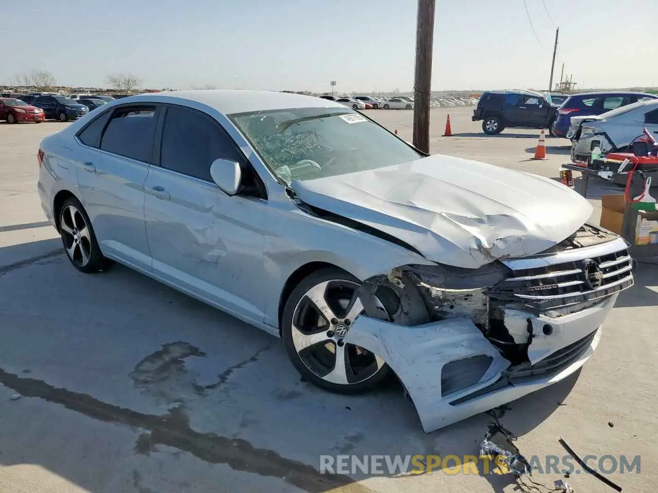 4 Photograph of a damaged car 3VWC57BU2KM077974 VOLKSWAGEN JETTA 2019