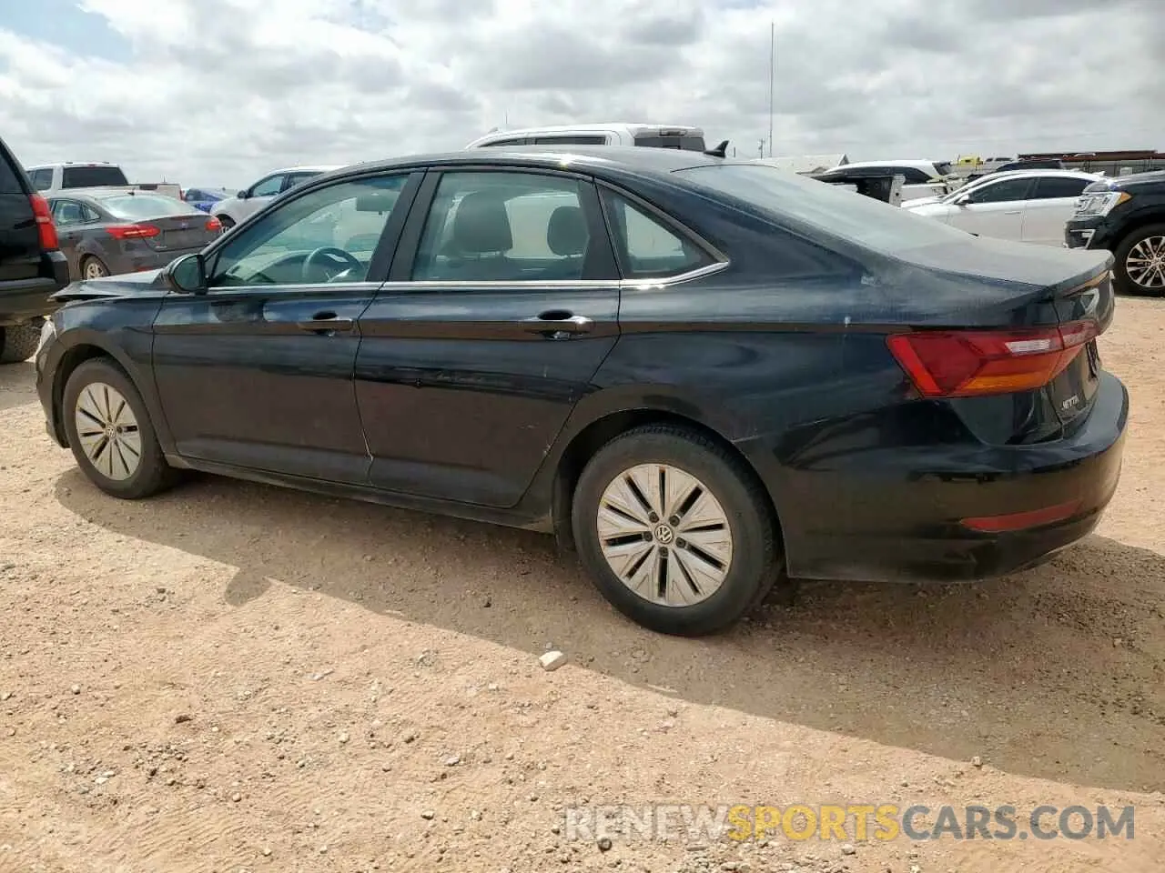 2 Photograph of a damaged car 3VWC57BU2KM092605 VOLKSWAGEN JETTA 2019