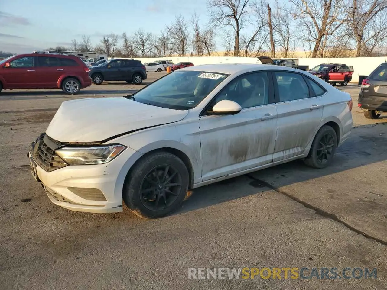 1 Photograph of a damaged car 3VWC57BU2KM097349 VOLKSWAGEN JETTA 2019