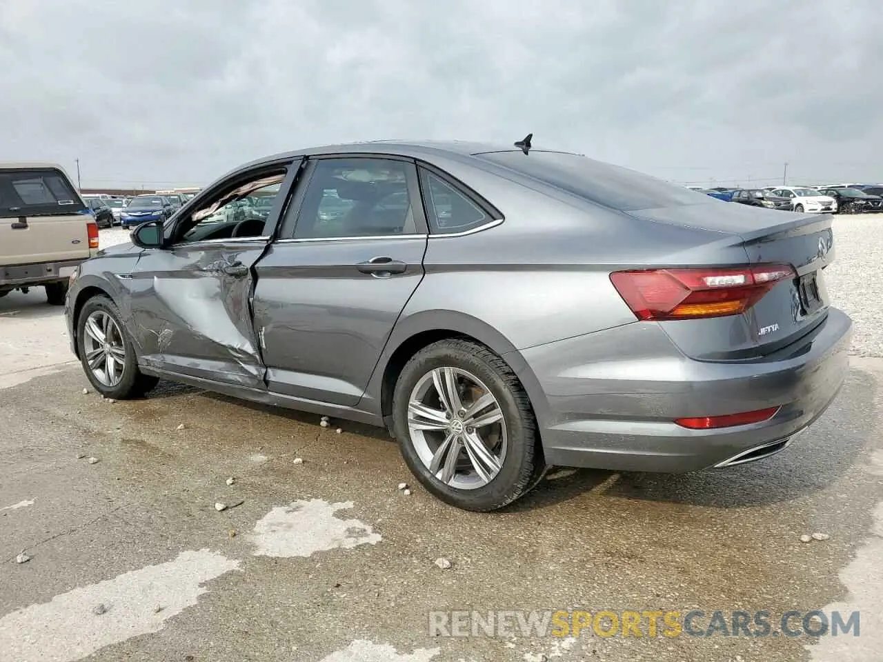2 Photograph of a damaged car 3VWC57BU2KM102212 VOLKSWAGEN JETTA 2019